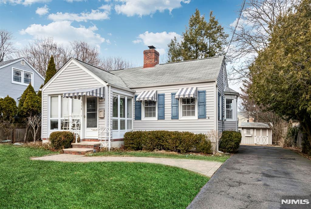Welcome to this immaculate ranch-style home on a quiet residential street with upgrades including Central A/C and a whole-house water purification system! A covered three-season room welcomes you into an open concept living/dining room, kitchen, and 2 nice-sized bedrooms with a hall full bathroom. Featuring an expansive fully finished basement which includes a rec room, an additional guest area/office option, laundry room and a wet bar with ample cabinetry and countertops for entertaining, this home offers versatility and easy lifestyle. Bilco doors from the basement add convenience. Beautiful Bluestone patio with flat backyard and chic shed invite endless relaxation and entertainment options. Fabulous starter, downsize, and condo alternative! A truly great value in a wonderful town with great schools, you wonâ€™t want to miss this!