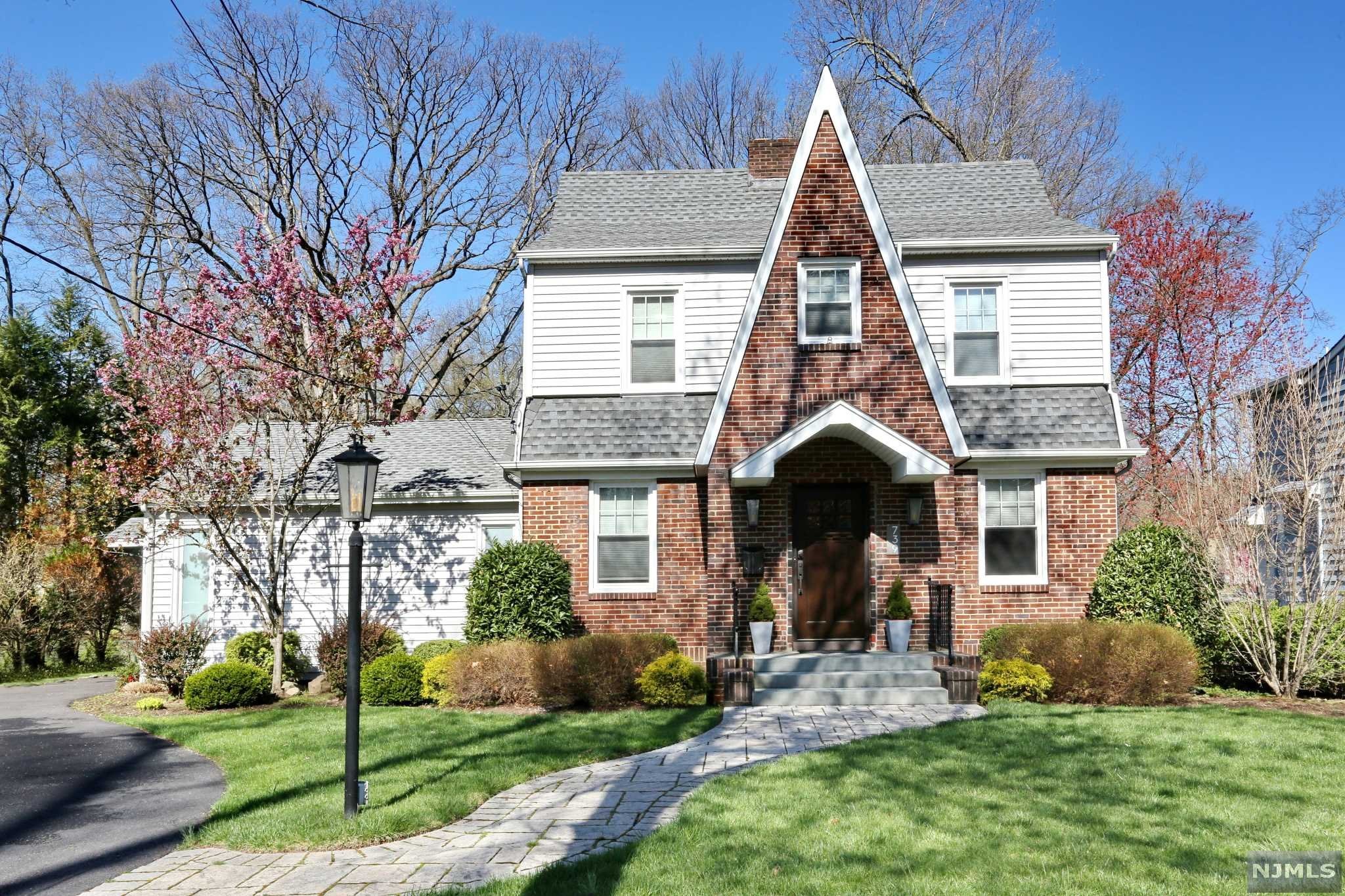 One of a kind, beautifully renovated colonial on coveted property that borders Park. Per Tax Record 2800 sq ft of exquisitely finished space. Inviting portico opens to spacious foyer w/ entry closet. Dramatic 9 ft ceilings are the hallmark of this architecturally stunning home. Stately fireplace is focal point of gracious LR that flows effortlessly to the jewel toned FDR and beautifully updated EIK. Exposed Brick archways open to breathtaking Library w/ floor to ceiling custom bookcases and wall of windows and glass door to well landscaped yard. Gorgeous pwdr rm. Spiral staircase leads to primary BR w/ half bath, 2 more generous BRs, roomy updated full bath and walk-up attic. Show stopping Great Room/MBR w/ 14-foot ceiling, sky lights, side entr and sliders to deck. Fabulous use of space w so much potential. List of improvements include roof, electric, windows. Nicely finished bsmt w 1/2 bath & storage. Leave the car behind for everything and let your River Edge Story begin!