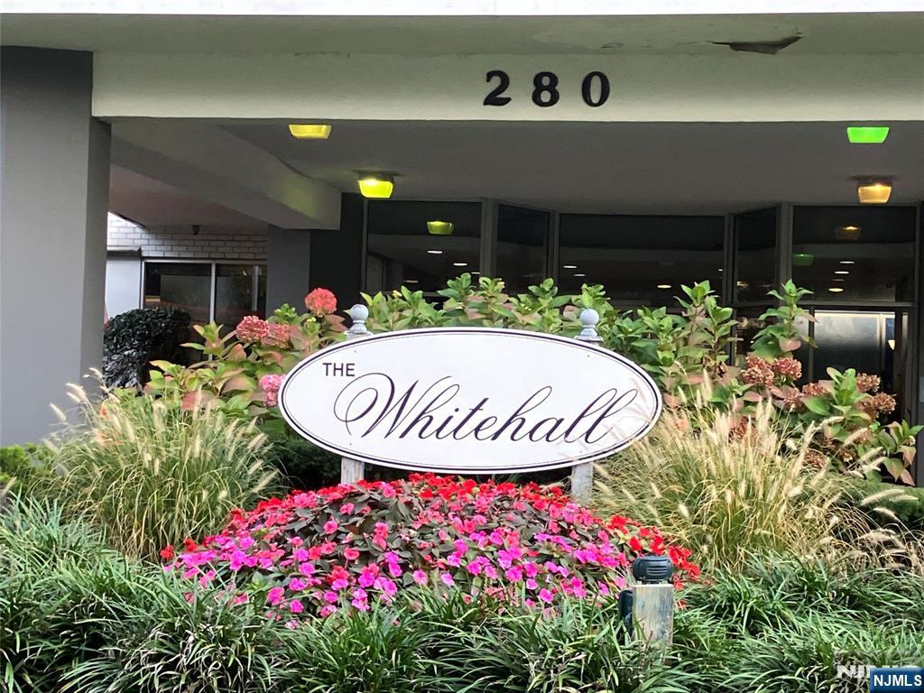 This well kept H-line top floor apartment has most gorgeous Manhattan view. The unit is bright and spacious wit open living room/dining room layout, parquet and tile floors and wall to wall carpet as installed. Excellent closet space throughout. The Whitehall features a lovely large outdoor pool with patio & BBQ area. Clean spacious basement laundry room as well as a fitness room and storage (bin no. 85). Outdoor parking ($70-78) and outdoor ($112) if available. Maintenance includes taxes, U/L mortgage, hat, water/hot water, gas and pool. Subject to Board Approval with a debt ratio of 1-4 & 30% down, 222 yr tax returns, proof of income, credit check with FICO scores,, proof of 2 year maintenance ($3,059). Owner occupied only. No pets. Super location with NYC transportation right in front and close to shopping, dining Houses of worship and Hackensack University Medical Center.