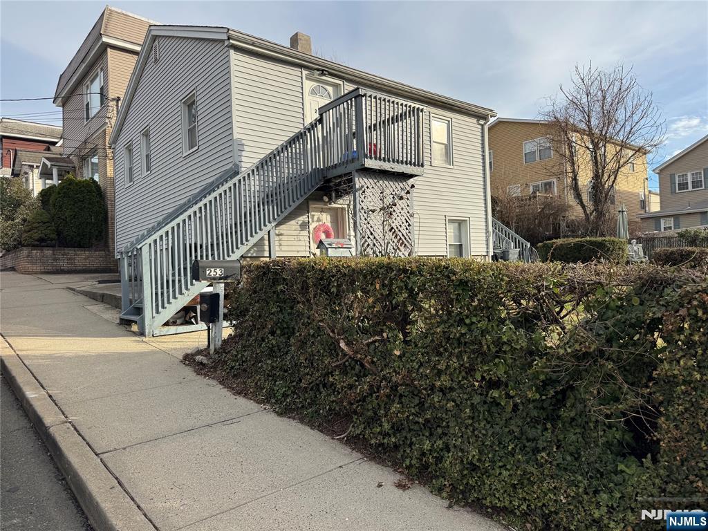 Legal 2-Family Home on a Corner Lot in North Arlington! Situated on a 70 x 77 corner lot in Bergen County. Offering a total of 3 bedrooms and 2 full bathrooms, this home is ideal for investors or owner-occupants. Unit 1 features a 1-bedroom, 1-bath layout with a kitchen and living room. Unit 2 includes 2 bedrooms, a full bathroom, living room, eat in kitchen. Both units were updated approximately 10 years ago. The property includes a utility room w/ exterior access, 1 furnace, 1 water heater. 4-car driveway. NO flood zone. Convenient location- close North Arlingtons vibrant main drag filled with restaurants, cafes, shops, bus stops etc. Donâ€™t miss this chance to add value and make it your own!