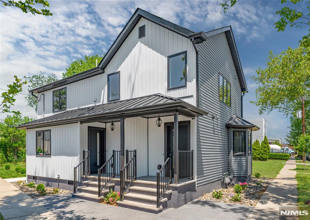 Exceptional opportunity to own a new two-family home (addition and full renovation with modern construction standards). Thoughtfully designed with today's buyer in mind, each unit features a functional layout with open-concept living, dining, and kitchen areas, complemented by sleek cabinetry, quartz countertops, and stainless steel appliances. Offering the perfect blend of modern design, efficiency, and long-term value. Spacious bedrooms, contemporary bathrooms, and quality finishes throughout provide a true move-in-ready experience. Separate utilities and modern systems add convenience and efficiency, making this an ideal property for both owner-occupants and investors alike. Situated on a corner lot in a desirable Hackensack location, this property offers easy access to major highways, public transportation, shopping, and dining. Whether you're looking to live in one unit and offset your mortgage or expand your investment portfolio, this is a rare opportunity to own a turnkey multi-family in a strong rental market.