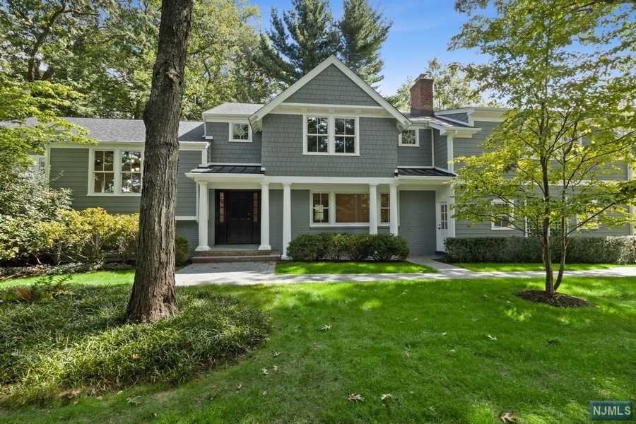 Virtually new construction with delivery in September 2021. This 5,300 sf custom renovation includes four levels of living space, 6 bedrooms, 5 full bathrooms, 2 half bathrooms, a great room with 15 vaulted ceilings and rustic beams, dedicated office space, first floor and basement en-suites, wine cellar, gym with a sauna all new mechanical, electrical and plumbing systems. The house sits on .47 acres surround by mature planting with a level yard, a patio and a deck with a fire pit.