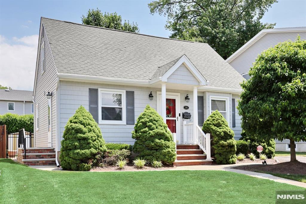 Welcome to 29 Margaret Ct, immaculately maintained by long-time owner and located on Dumont's east side! Short distance to Grant school (K-5th), Memorial Park & NYC transportation. Enter into the spacious living room w/HW floors, NEW Eat-in-kitchen w/SS appliances & granite counters, Primary bedroom w/HW floors, Full bath, Dining room (or 4th bedroom) w/HW floors & door to deck & fenced in yard. The 2nd floor has 2 large bedrooms and a full bath. There is a full unfinished basement just waiting to be finished for additional living space which currently has a laundry area, utilities & plenty of storage. Other features of this home include newer gas hot-air heat, central air, updated 100 amp electric panel, maintenance free vinyl siding and so much more! Schedule your appointment today!
