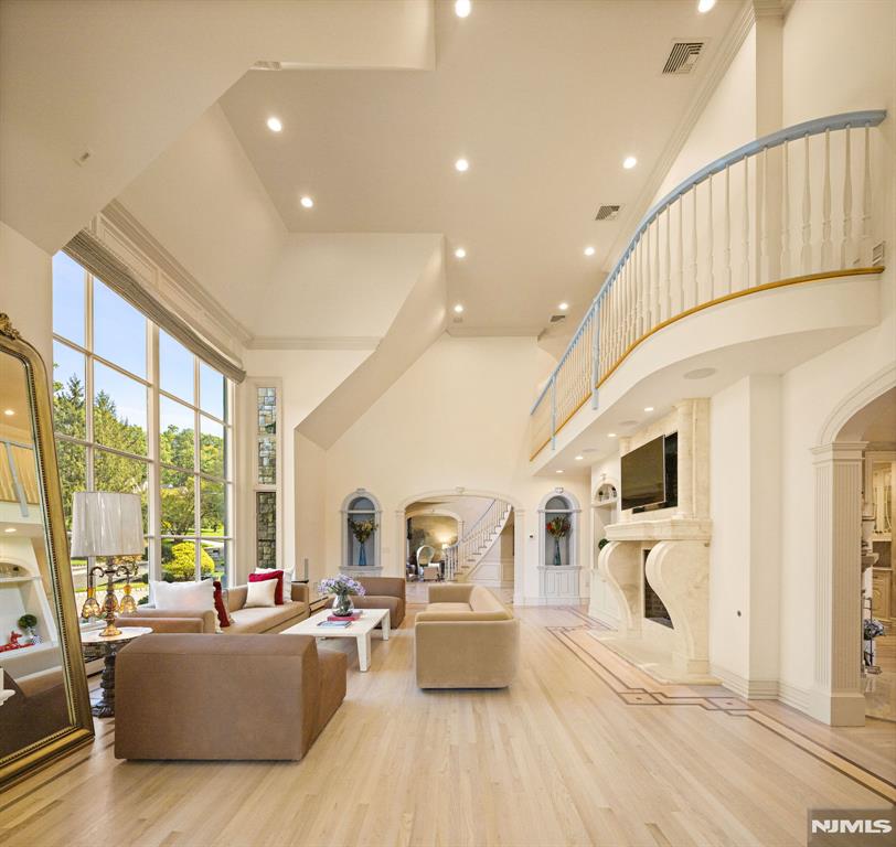 The Crown Jewel of Woodcliff Lake: A French Provincial Masterpiece Designer's dream home! Fully furnished, a turn-key home for discerning buyers who is custom to the finest and has penchant for an exquisite taste. Not your typical house, someone who is used to Palm Beach, Beverly Hills, Cap-dup Ferrat. etc. Chateau Provence is renovated, designed, and furnished by interior designers. Furnished brands such as Scala Luxury, Interlude, Century, Bernhardt, Restoration Hardware, etc over $500K+ as well as over $200K lightings such as French Baccarat, Italian Murano, Maria Theresa, Vaugn from England, Shonbeck, etc. You'll also find hardware throughout the house are from the House of Rohl which are made in England, Italy & France which are the finest qualities. No expense was spared when this house was renovated & redesigned! Just bring your wardrobe and toothbrush, 2.84-Acre Private Cul-de-Sac Estate | 14,000 SQ FT of Architectural Artistry Experience the pinnacle of luxury living in this timeless French Provincial estate. Situated on a rare double lot bordering the serene Saddle River, this famed architect-designed masterpiece has been meticulously renovated to blend classic European grandeur with a sleek, modern soul. Featuring fully European brands furnished 6 Bedrooms and 8 bath (6 full & 2 Halves)