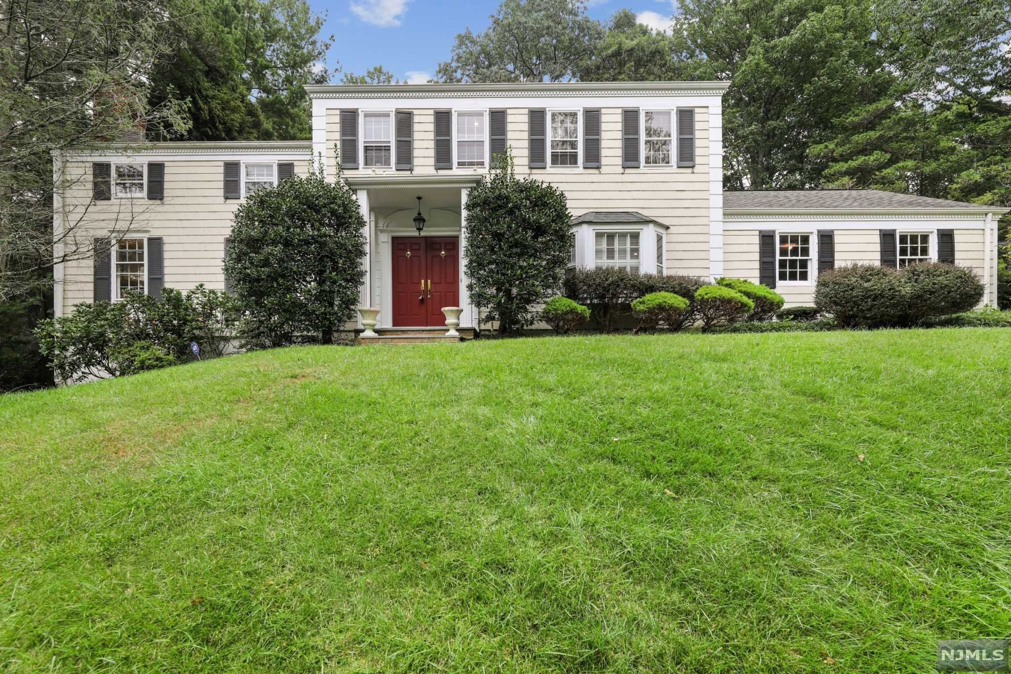 Gorgeous colonial with 0.67 acre of park like property in a quiet well-sought after neighborhood in Short Hills boasts 5 large bedrooms and 2.5 baths, gourmet kitchen with Subzero refrigerator, SS appliances, granite tops and center island, with French doors open to the large patio. Master suite features huge walk-in closet and spa like bath with skylights. Three additional spacious bedrooms and a full bath complete the 2nd floor. Large 1st floor office/BR is great for WFH time. Oversized 3 car garage holds any of your favorite cars. Large patio and beautiful backyard are ideal for outdoor activities and entertainment. Close to top rated Deerfield School, multifunctional community center (Gero Park) and easy access to NYC direct trains. Don't miss this opportunity to make this great property your HOME.
