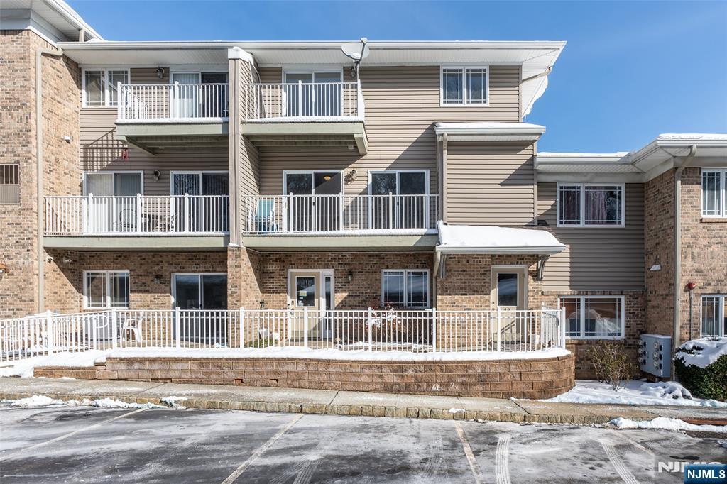 A 55 Plus community! Wow! Possible In-Law Suite or Office on Ground Level with a Living Room, Large Closet and a Full Bathroom. The Second level offers a Kitchen with a Gas Range, Built in Microwave and a Breakfast Bar. A Living Room/Dining Room with Sliding Glass Doors to a Balcony, A Powder Room and Laundry Room with a Stackable Washer & Dryer. The Third Level offers a Primary Bedroom with a Walk in Closet and a Balcony, and a Primary Bathroom with a Jacuzzi Tub/Shower. A Second Bedroom and a Full Bathroom also with a Tub/Shower. Freshly Painted and Ready to Rent. A Detached Garage for Your Convenience #9 and an assigned Parking Space # 58. A Club house with a Fitness Center. Close to Shopping, transportation, Restaurants and Major Highways.