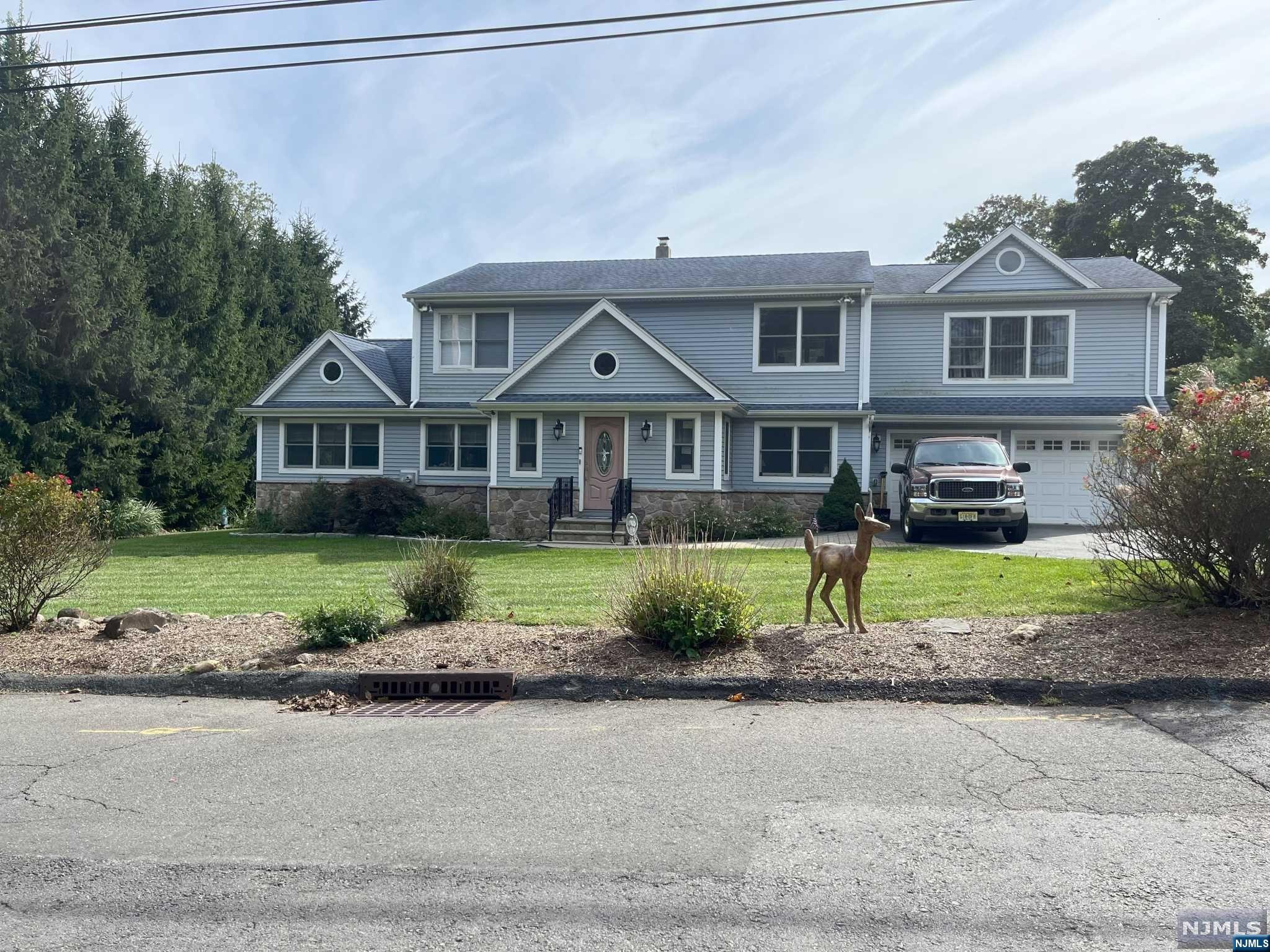 ***Best and Final Tuesday 12pm*** Great Opportunity to get into beautiful town of Wyckoff. Large house with 5 bedrooms 2 full and 2 half baths. Spacious rooms, renovated kitchen, bright and sunny solarium, full finished basement and great size yard. Needs TLC to make it your own. Home sold AS IS. Buyer responsible for Fire CO and to connect to town sewer line after closing. Dog in house but will be in crate for showings.