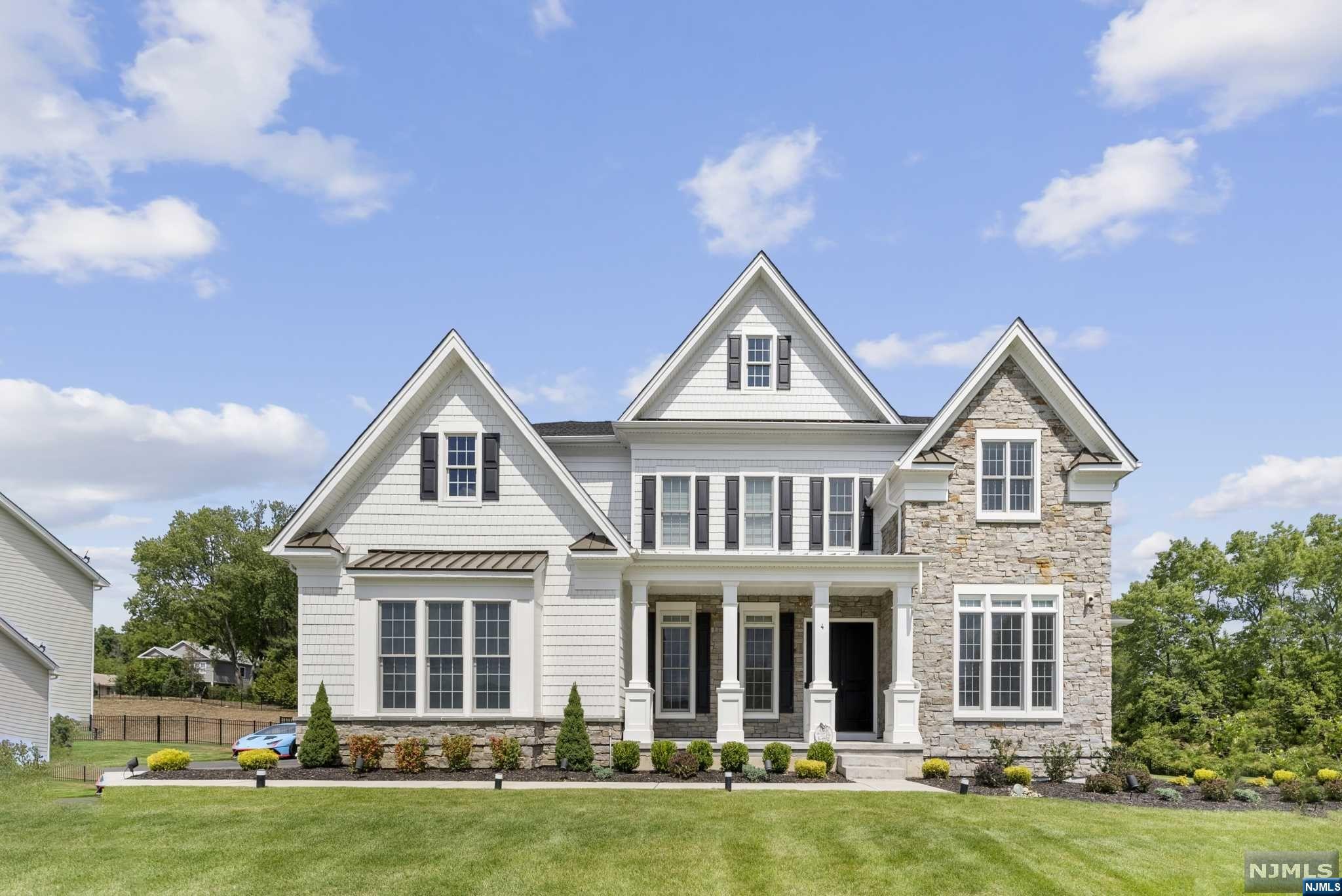 Stunning Custom built Newer construction located in one of the most desirable areas of Franklin Lakes NJ. First floor consists of a stunning two story entry foyer, open floor plan, an amazing gourmet kitchen with an oversized island, commercial grade appliances by Miele, Walk in Pantry and Breakfast area. Huge Family room with electric fireplace, Living room, Conservatory, Office & half bath. Second floor consists of 4 Bedrooms with 4 Walk-in closets, 4 full bathrooms, Laundry room, many closets for storage. Beautiful hardwood floors throughout. Finished basement with a ton of extra storage! Utility rooms. Outside there is a large patio for entertaining, beautiful backyard, attached 3 car garage & more!