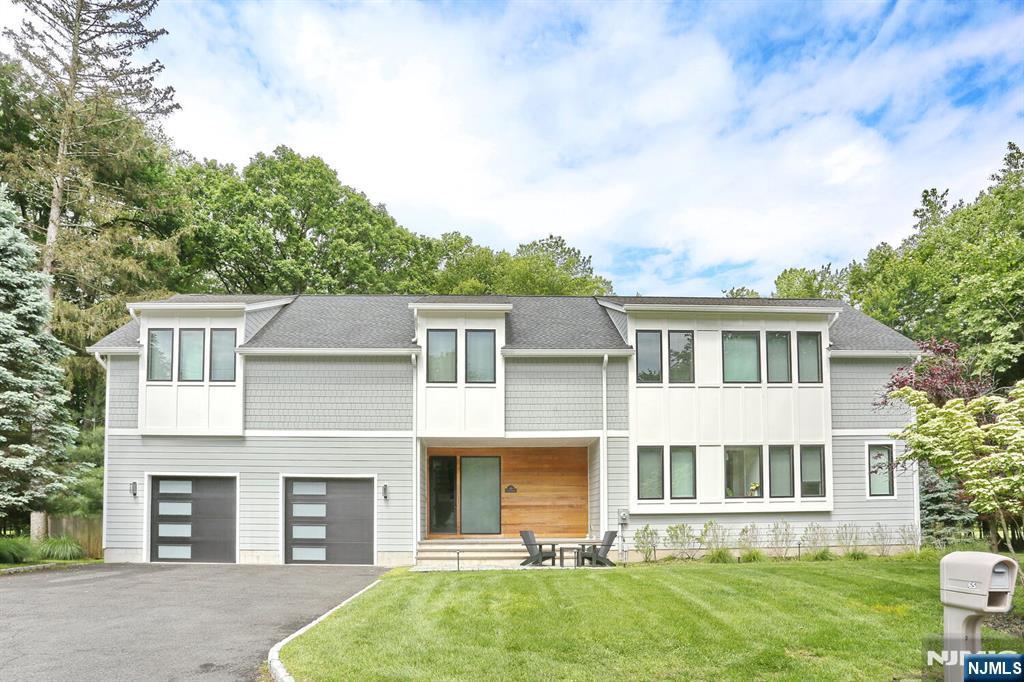 Welcome Home to River Vale. This stunning 2020-built home sits on a quiet 1/3 acre in a Cul-de-sac location adjacent to the 16th fairway at Valley Brook GC. Featuring 4 Bedrooms , 5 total baths, 3 full baths and 2 half baths, with a luxurious private Master Suite at the end of a long hallway. Radiant heated floors in upstairs bathrooms. 2 car oversized attached garage plus a 6-car driveway. With a Full finished lower level; Plumbed for a wet bar, Dehumidification system 3-zone Central AC, a large entertainment size Deck (TREX & IPE), Firepit seating area in the backyard, Hardie plank exterior, 2 fireplaces / dual sided, Laundry on 2nd floor, Wired Generator-ready, Marvin windows, White oak flooring, 9 foot ceilings on 1st flr with 8 foot doors, Amish-built cabinetry in the gourmet kitchen, inground sprinkler system, Hunter Douglas auto shades in bedrooms. Convenient to everything. Serene and Quiet! Don't miss this gem!