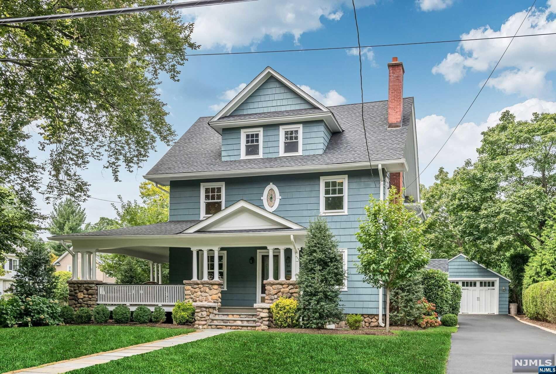 Welcome to this ABSOLUTELY STUNNING Colonial nestled on a sleepy street in the coveted SOMERVILLE SCHOOL area. This recently and totally renovated, Architect's own home, is sheer perfection and an entertainer's dream with a winning location that is close to all 3 schools, parks, sports fields, shopping and transportation. A charming wrap-around front porch welcomes you and the property is lushly landscaped affording total privacy. The layout is a dream and the interior is drenched in natural light streaming from an abundance of all new true divided light windows. You will fall in love with this kitchen and Family Room combination- it's the 'very stuff of dreams'. There are 4 2nd Floor bedrooms including a luxurious Primary Suite with two closets. An easy expansion opportunity awaits on the 3rd Floor where the space has been framed and rough plumbing and electric run. The finished basement space boasts a 10 ft ceiling. Nothing to do but move in. Your search is finally over!
