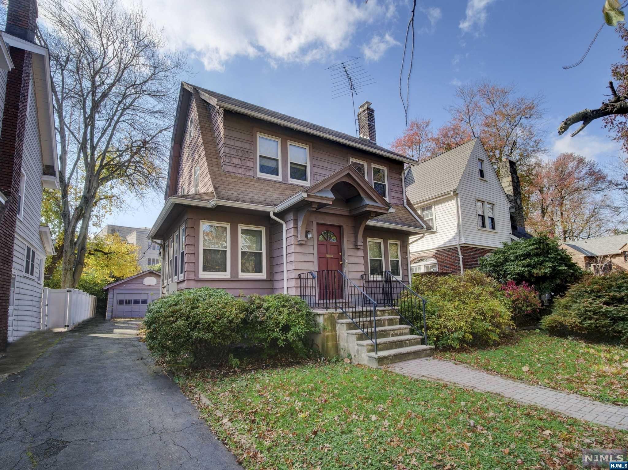 Start your American Dream by having upfront home equity. Opportunity is the word! Tucked away behind SHU this 3 - 4 bedroom colonial has wood floors, a breakfast nook, FP, first floor bath, sitting room, back enclosed porch, possible first level bedroom, walk up finished third level and detached two car garage. Bring your ideas, plans and renovation budget to make this rough diamond really shine. Home will be sold totally AS IS. Renovation loans are fine.