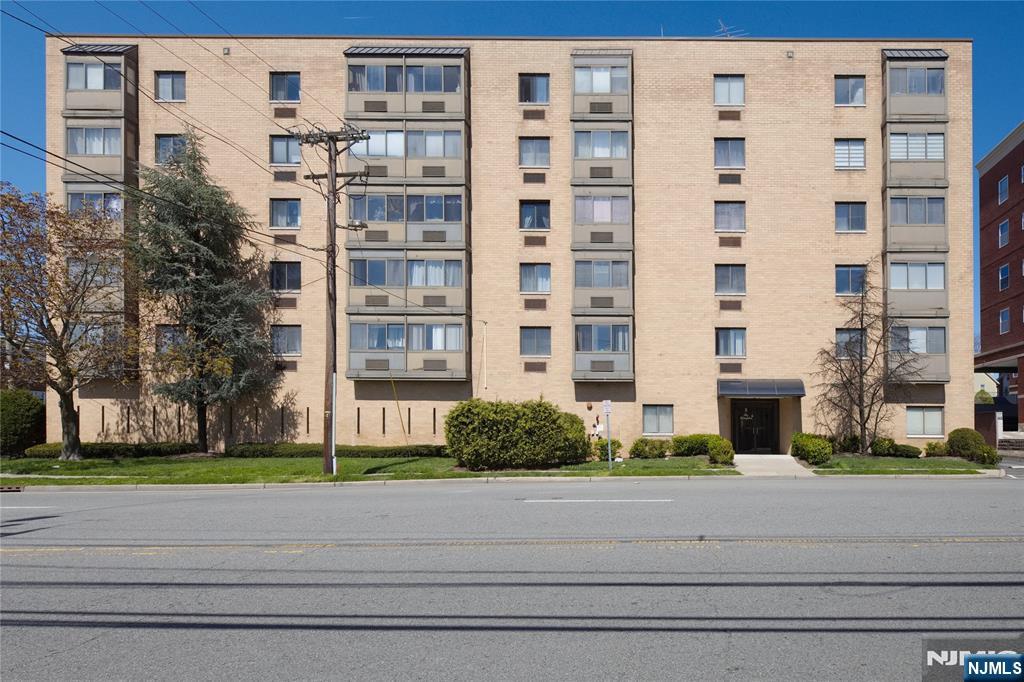 Bright spacious front Unit in elevator building features large Living Room/Dining Area, Open Kitchen with Pantry, Black and Stainless Appliances, Bedroom, Full Bath with Double Sink Vanity, Dressing Area with Walk-In Closet. Washer/Dryer in unit. Assigned Outdoor Parking Space #22. ADT Security System. Easy access to restaurants, local shops, schools, houses of worship, parks and major highways. NJ Transit half block away. Freshly painted and move-in ready. No smoking.