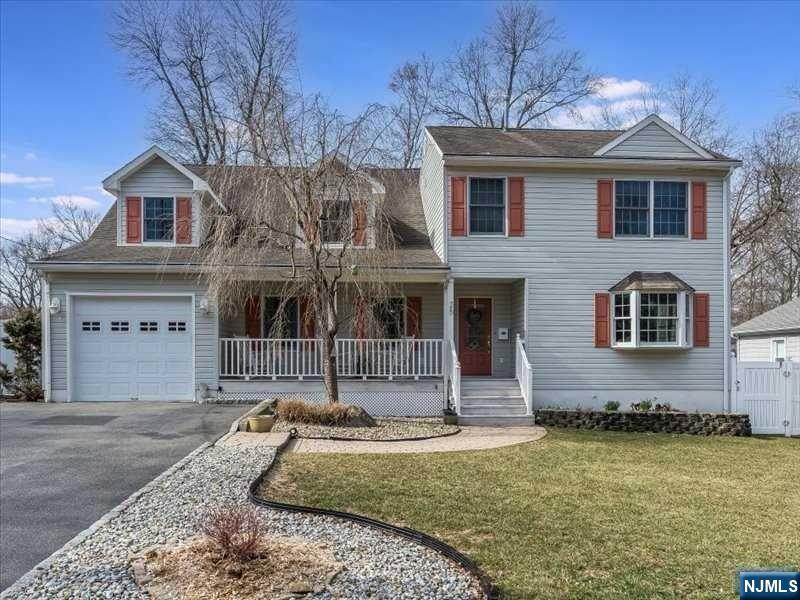 Custom, updated residence with open floor plan on a quiet street near Fernwood recreation complex and NYC 66R commuter bus. Features include Primary Bedrooms on each level, Family Room with cathedral ceiling and fireplace, rear Deck and fenced in yard. Partially finished lower level with full Bath is ideal for exercise, media or home office. Great location, excellent schools.