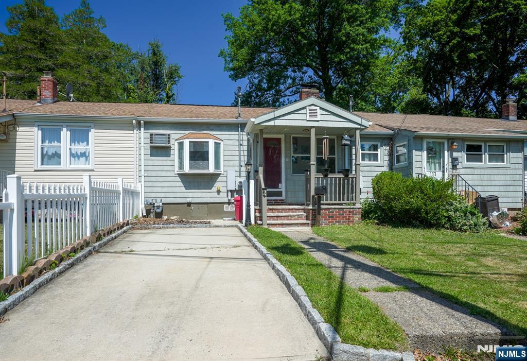 Charming attached single-family ranch in the desirable Maple Valley neighborhood! This home features 1 bedroom, 1 full bath, a cozy living room, an eat-in kitchen, in-unit laundry, and a deck overlooking the backyard. Enjoy private parking, a storage shed, and beautiful views of the Garret Mountain cliffs. A great opportunity to own instead of renting, with the privacy of a single-family home and no HOA fees. Perfect for first-time buyers or those looking to downsize.