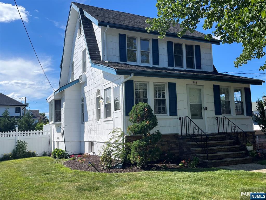 Charm & Character shine in this 3 BR, 2 bath Colonial, in the heart of desirable Maywood! Heated front porch/mud room welcomes you as you enter! Open layout from living rm w/ inlaid hardwood flrs to large dining rm w/ bay window! Updated kitchen w/ granite counters & breakfast bar! 3 BRs on 2nd flr plus large full bathroom. Finished 3rd flr w/ closets & built-ins, could be possible large 4th BR. Terrific finished basement with 2nd full bathrm ready for your rec rm/play rm or Man Cave! Good size Newer Deck & nice size fenced yard are ready for your outdoor summer gatherings ahead! All this and a prime location just steps from Maywood's popular Downtown area (Pleasant Ave) w/ Maywood Market, Fish House, Maywood Pancake House and desired Boutique stores! Move in ready for modern family but with classic character! This is a special home to make your own ! Donâ€™t Miss ! Open House 7/25 Sat. 1-4 PM.