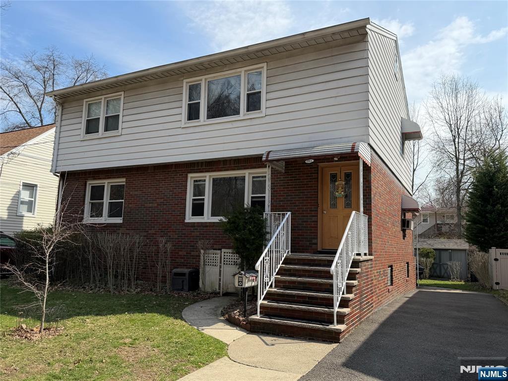 Specious 1st floor apartment with all good size rooms and ample closet space. Beautiful hardwood floors throughout the apartment . Entire place freshly painted. Tenant has use of the driveway and a share use of the backayard. All separate utilities. Employment verification, credit check and interview are required. Great location, close to major highways, shopping, park nad NJ transit. No smoking and vaping in the apartment.