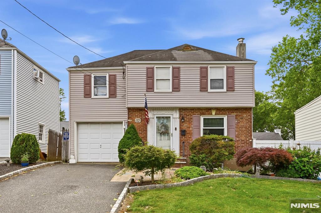 WELCOME TO THIS CHARMING 3 BEDROOM, 1 FULL BATH HOME ON A QUIET, RESIDENTIAL STREET IN TEANECK. FILLED WITH CHARACTER AND WARMTH, THIS HOME FEATURES HARDWOOD FLOORS THROUGHOUT AND A COMFORTABLE LAYOUT DESIGNED FOR EVERYDAY LIVING. THE NICE SIZED PRIMARY BEDROOM OFFERS PLENTY OF ROOM TO RELAX, WHILE THE SECOND BEDROOM FEATURES A CHARMING WINDOW SEAT THAT ADDS TO IT'S APPEAL. A COZY THIRD BEDROOM PROVIDES FLEXIBILITY FOR GUESTS, A NURSERY, OR HOME OFFICE. MAJOR UNDATES HAVE ALREADY BEEN COMPLETED, INCLUDING A FURNACE AND CENTRAL AIR SYSTEM APPROX. 7 YEARS OLD, AN ELECTRIC PANEL REPLACED 3 YEARS AGO, A NEWER CHIMNEY, AND NEW WASHER AND DRYER,REF AND MICROWAVE. THE EXTERIOR SHOWCASES A CLASSIC COMBINATION OF BRICK AND VINYL SIDING, ALONG WITH A ONE CAR GARAGE. THE HOME ALSO INCLUDES A PARTIALLY FINISHED BASEMENT FOR RECREATION SPACE, LAUNDRY AND STORAGE. A STANDOUT FEATURE OF THIS HOME IS IT'S EXCEPTIONALLY LOW TAXES OF JUST $7825 PER YEAR. WITH IT'S CHARM. UPDATES AND EXCELLENT VALUE, 32 LEROME PLACE IS A WONDERFUL OPPORTUNITY TO OWN A HOME IN TEANECK. IDEALLY LOCATED CLOSE TO NYC TRANSPORTATION FOR AN EASY COMMUTE.