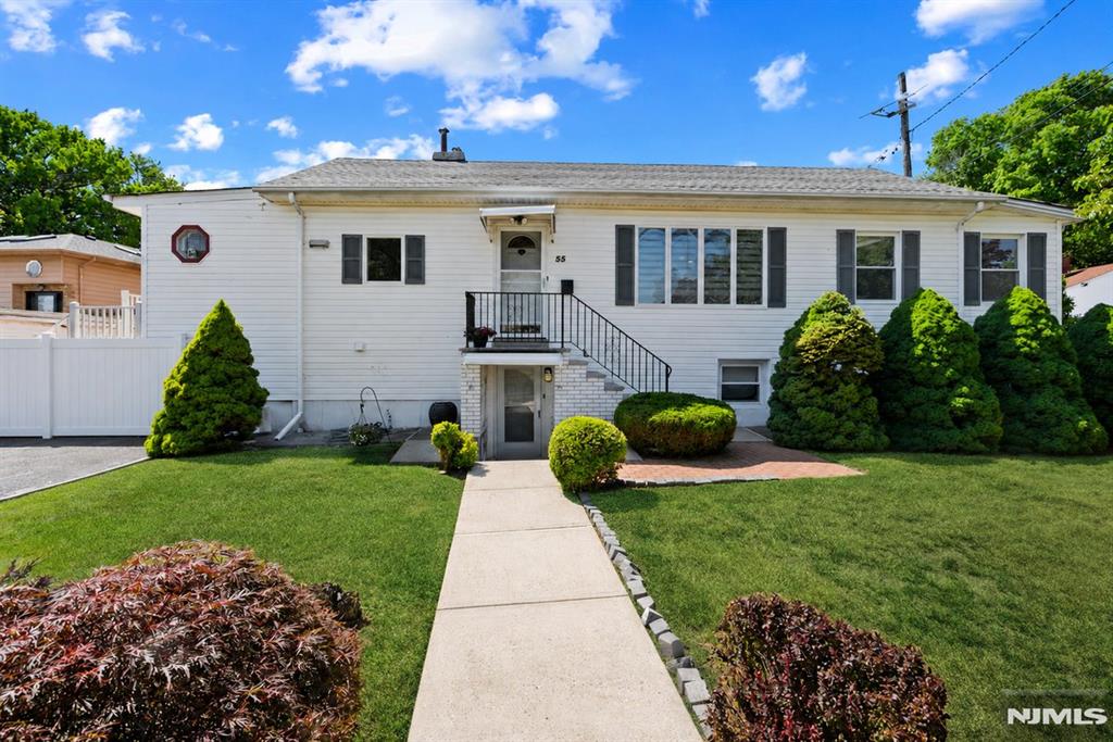 Rare opportunity to own a spacious 5-bedroom, 2-bath raised ranch in the heart of Secaucus. Featuring a flexible multi-level layout, generous living space, and a private driveway, this home offers the perfect combination of space, convenience, and value. The versatile floor plan provides endless possibilities for extended living, work-from-home needs, recreation space, or future customization. This home is located just moments from parks, schools, shopping, dining, and transportation. Enjoy easy access to NYC buses, Secaucus Junction, Route 3, the NJ Turnpike, and the American Dream mall while still enjoying the charm of a quiet residential neighborhood. With low taxes and tremendous upside potential, 55 Central Lane is ready for its next chapter. Homes offering this much space, versatility, and value in Secaucus rarely become available, don't miss your opportunity to make 55 Central Ln your own.
