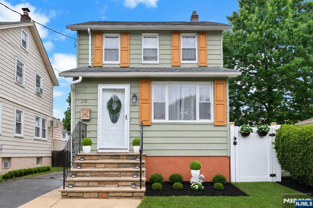 Welcome to 35 Colling Avenue, where timeless charm and endless potential come together in the heart of Rochelle Park. This well-maintained three-bedroom, one-bath Colonial offers a warm and inviting layout that's ready for its next chapter. An enclosed front porch welcomes you into a bright living room featuring beautiful hardwood floors, creating a comfortable space to relax or entertain. The eat-in kitchen offers room for everyday dining and overlooks the spacious backyard perfect for summer barbecues, gardening, pets, or creating your own outdoor oasis. Upstairs, you'll find three comfortable bedrooms and a full bath, while the full unfinished basement provides abundant storage and endless possibilities for future expansion, a recreation room, home gym, or workshop. Ideally located close to shopping, restaurants, parks, major highways, and public transportation, this home combines neighborhood charm with everyday convenience. Whether you're looking for your first home, downsizing, or searching for a property you can make your own, this Colonial is filled with opportunity. Don't miss your chance to experience everything 35 Colling Avenue has to offer schedule your private showing today! Multiple Offers Received, Highest & Best Due by 5pm on Wednesday, 7/15.