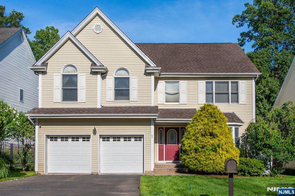 At Last!!! Showings start as of Saturday, July 25th at noon. Open House Sunday, July 26th from 1-4. 4 BR, 3 Bath Center Hall Colonial at Prospect Green in the Heart of Waldwick on Quiet Cul-de Sac, Convenient Location near Great Restaurants, Library & just a few blocks to Train Station. Spacious Rooms flow seamlessly. Proximity of Living Room & Dining Room make for Easy Entertaining of Large Gatherings. Granite topped Counters in Kitchen overlook Bayed Breakfast Area with Sliding Glass Door for Easy Access to Deck & Patio, Kitchen is Open to Family Room with Gas Fireplace. 1st Floor completed with Direct Access to 2 Car Garage, Laundry & Full Bath 2nd floor has 3 Generous Bedrooms all with Double Closets, a Crisp Main Bath with tub & shower. Primary Bedroom is Oh So Spacious with Tray Ceiling w/fan, Walk in Closet, Dbl Closet & Primary Bath with Dbl Sinks, SS, & Whrlpool Tub. Amenities include Alarm Sysytem, In Ground Sprinklers, Water Softener , Fenced & Gated Rear Yard with a Lush Hedgerow of Evergreens offering Serene Privacy.