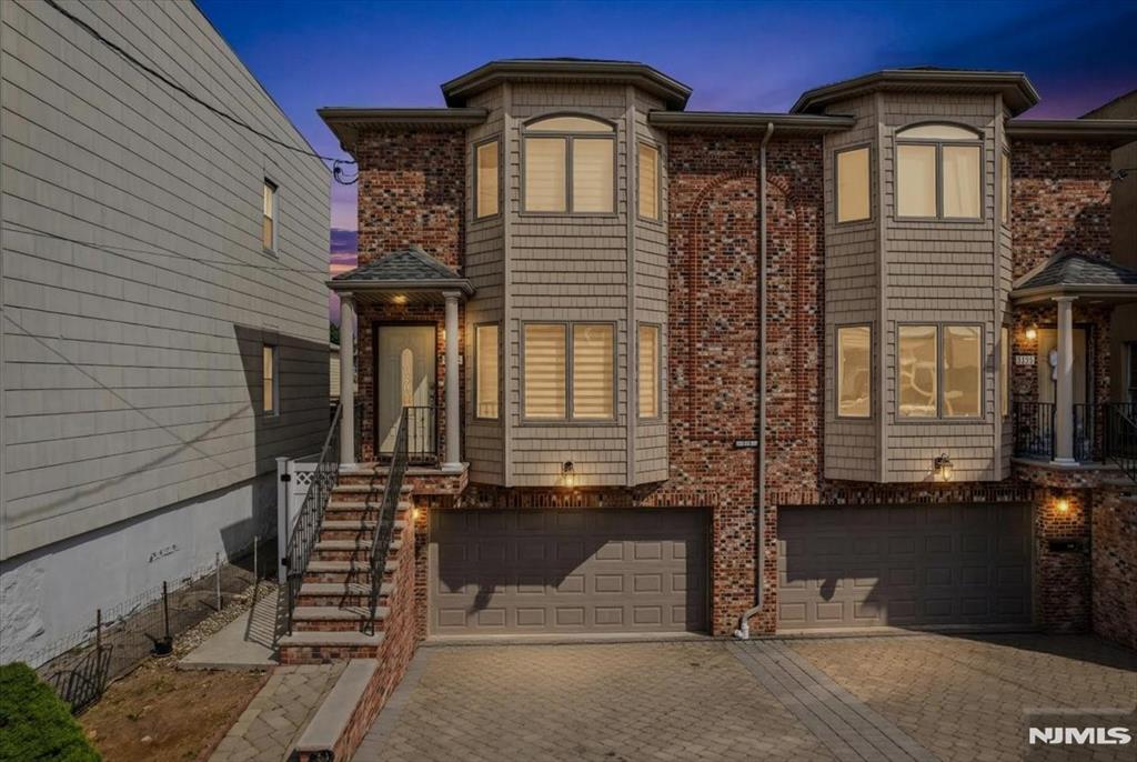 This newer home built in 2017 offers an open concept living room with a fireplace ,dining room, modern open eat in kitchen with top of the line stainless steel appliances ,granite countertops, sliding door to the terrace, pantry and powder room. The second floor features the master bedroom with a master bath with a stand up shower and a jacuzzi tub. two additional bedrooms a full modern bathroom and a laundry room .plenty of closets. The ground level offers a family room, a full bathroom and a two car garage. great location very convenient to schools, shopping and public transportation.20 Minutes to midtown Manhattan.