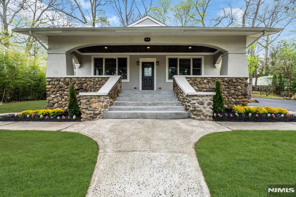 Unique opportunity to own a luxuriously renovated 4-bedroom, 3-bath home loaded with upgrades throughout. This exceptional apx 2400 sq ft home blends elegance with modern design. Front porch to relax & enjoy the outdoors. Spacious family room with fireplace. Formal dining room. Gourmet eat-in kitchen features quartz countertops, beautiful backsplash, brand-new stainless steel appliances, and dinette area. Gleaming hardwood flooring throughout. Convenient mudroom and first-floor guest suite with full bathroom. Beautiful office! Generously sized bedrooms. Magnificent bathrooms with high-end tile and stunning vanities. Master suite features large closet and stunning bathroom. Full Basement w/ Separate entrance! Private, oasis yard with HUGE deck. *2 ZONE HVAC *NEWER BIG TICKET ITEMS include newer windows, HVAC, and roof, & *brand-new water heater. Great location for those who commute!!! Walking distance to transportation! GRAB this exceptional opportunity!â€