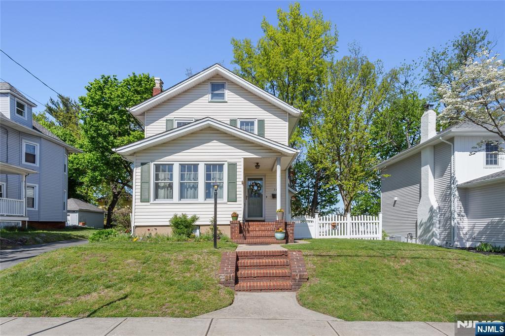 Welcome to 141 Henry St, high in the heart of one of Bergen County's most sought-after towns. This picture perfect, 3BR, 2.5 bth, bright & spacious Classic Colonial is sitting pretty on an overszd 50x126 property with 1car gar & multi-car driveway. The perfect blend of Classic Colonial charm with modern comfort & amenities can be found as you enter the spacious Living Rm with gleaming HW flrs, chestnut trim, & gas FPL. A south facing SunRm brings an abundance of natural light into the entire space. The FDR is open to an amazing, custom Eat-in Kitchen featuring premium finishes, high quality cabinetry & SS appls. A beautiful, rear FamRm addition with vaulted ceiling & SGD to lg deck overlooks the manicured fenced yard. A convenient .5bth completes the main level. 3 spacious Bed Rms & updated custom bath are found on the 2nd floor with stairs leading to full strg attic. The finished bsmt with full bath adds addit'l flexible living space; ideal rec room or a quiet home office. Outside, the professionally landscaped grounds feature a paver patio with in-line gas fire pit, huge deck with gas line for summer BBQs and outdoor entertaining. Hasbrouck Heights is a vibrant community & a commuter's dream! The NYC express bus is right at the corner & just a short walk to Westmont Train Stat. "The Boulevard" shops, excellent schools, multi-cultural restaurants & lovely parks all contribute to the ambiance of the town. Don't miss this opportunity to enjoy the BEST of Hasbrouck Hts living!