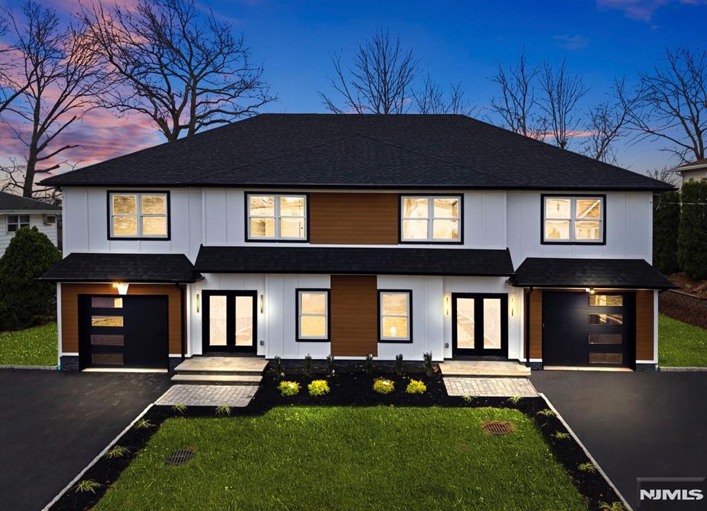 A brand-new half-duplex thoughtfully designed for modern living, this two-story home impresses with a first floor that blends living, dining, and kitchen into an open-concept space that invites effortless entertaining and daily comfort. A convenient half bath on the main level adds guest-friendly practicality, while expansive sightlines and well-placed natural light create an inviting atmosphere. The second floor prioritizes privacy and flexibility: two bedrooms share a full bath, and an additional room with its own bath and walk-in closet offers a versatile space that can function as a home office, guest room, or den. The master bedroom stands out with a generous walk-in closet and a luxurious en-suite that features a free-standing tub, a separate shower, and a double vanity, delivering a spa-like feel in the comfort of home. Completing the second level is a convenient laundry room, enhancing daily routine efficiency. Outside, a spacious backyard opens to a paver patio, perfect for outdoor dining, relaxation, and entertaining in a low-maintenance setting. This new construction combines modern finishes, energy-efficient design, and a thoughtful layout that maximizes privacy and flow. With everything on a fresh slate, you can enjoy the ease of a brand-new home without the wait.