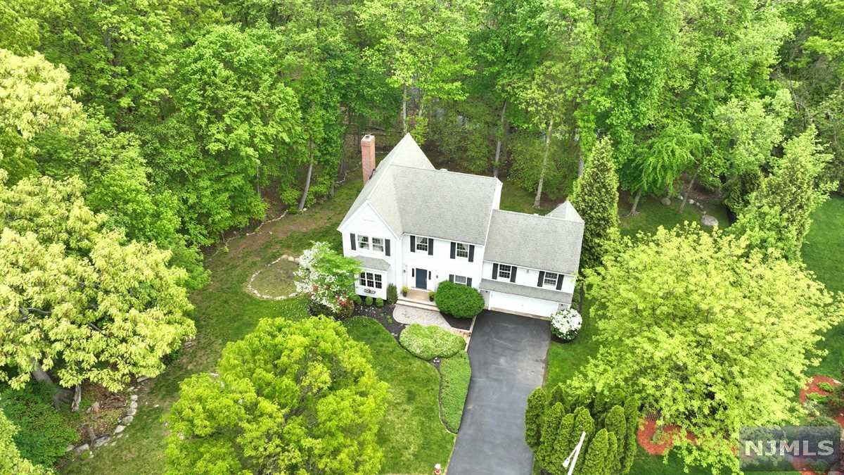 We have the 3 "C's"! Close, Convenient & Cul de Sac! This UPDATED & MOVE IN ready CH Colonial is so CLOSE to everything, yet tucked away on a secluded CUL DE SAC & so CONVENIENT. Just MINUTES to the express TRAIN(2.2 Mi),Food Shopping(2.5 Mi), DOWNTOWN & High School(2.0 Mi). The ORIGINAL Owners have lovingly cared for this home. Mature plantings & perennial flowers adorn the yard making it feel like a NATURE PRESERVE. This PRISTINE home boasts 4 LEVELS of PERFECTION w/Updated Kitchen, Quartz Counters, SS Appliances & an Island. A Big Dining Rm leads to the Spacious Family Rm w/Fireplace & the French Doors lead to a DECK overlooking the Park Like Property. The PRIMARY SUITE boasts a Walk in Closet & Updated Full Bath w/Soaking Tub & SS. Three more LG BEDROOMS & another UPDATED BATH plus a Convenient Laundry Rm finish this level. The Finished Walk Out Lower Level w/Pool Table & Dry Bar leads to a Patio & Hot Tub! Add the Top Ramsey Schools & Come Fall in Love!