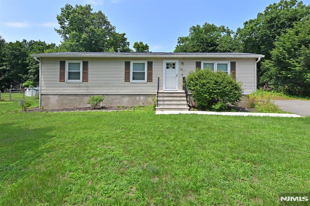 Welcome to this remarkable, expanded ranch home offering 4 Bedrooms and 2.5 baths nestled on an expansive, flat 100 x 281 (approx.) property! Main floor boasts the living room, spacious and bright kitchen with updated appliances, all spacious bedrooms, full bath and an immense primary suite with private bath/walk-in shower and 2 large closets. The lower level in finished offering large rec room with bar and sink, laundry, storage room and half bath. The spectacular private yard is fenced and offers a beautiful one-year young, two-tier trex deck which overlooks the wonderful above ground pool, large wooden shed offers electric. So much room to play, entertain and relax! Roof is approx. 5 years young, as well as windows & doors, 2025 central air, 2025 furnace, 2025 hot water. Come, enjoy and love where you live!