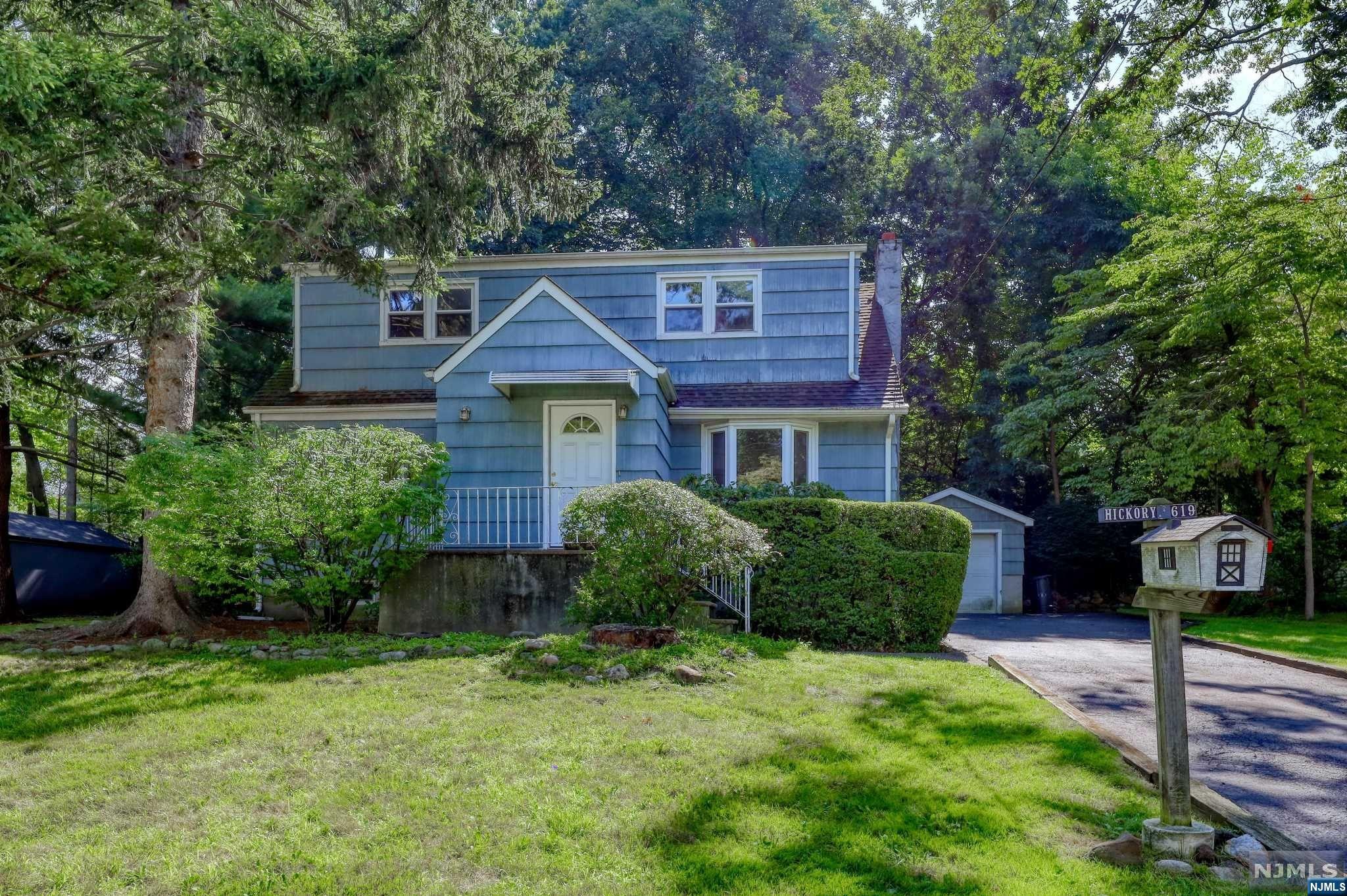 Move Right Into A Fully Renovated, Beautiful, Charming & Immaculate Condition Colonial Cape in a Quiet Neighborhood. Features Include: 1st Fl - Entering Foyer, Living Room, Renovated Open Kitchen W/ Dining Room,Bright Living Room,Two(2) Bedrooms & Full Bath. One Bedroom Can Be Used for Office or Family Room. 2nd Fl - Four(4)Bed Rooms & Newly Renovated Full Bath. A Half Finished Basement W/ Carpet Can Be Used For Family or Play Room. Approx. Building SqFt: 1,413 SF & Approx. Land Description is 100 X 89 . Hardwood Floors Throughout. Detached One Car Garage. Short Walk to School & NY Transportation. Easy Access to Rte. 17 & Garden State Parkway.