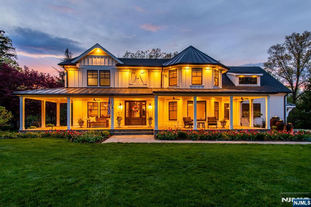 The wait is over. Montville's original modern farmhouse in the cul de sac of Valhalla Ridge can now be yours. This exceptional 4 bed, 2 full 2 half bath residence is sitting on lush 1 acre grounds with professional landscaping for all year blooms. Enter through the elegent long driveway and into your 3 car garage. Step into your dream kitchen with vaulted ceilings, a gourmet chef's workspace with wolf and sub-zero appliances, large breakfast room open to built for entertaining open to sunken family room. Unwind in a private champagne room with a custom wet bar, formal dining room, brand new powder room and laundry room complete the first level. Upstairs the primary suite is a true retreat, featuring three walk-in closets and a spa-like en suite bath. 3 more bedrooms and a full bath complete the upper level. Large basement, partially finished with a rec room, powder room and office with built ins. Lots of storage and unfinished space to finish and customize as needed. The backyard is a dream come true, custom outdoor kitchen, large patio, firepit, fully fenced in and lots of privacy. 10-zone Sonos sound system indoors and out, whole-home automation powered by the Brilliant system, brand new septic system. Ideally located just walking distance to Masar Park and Pyramid Mountain, easy access to NYC buses and trains, located moments from multiple major highways, Montville's highly rated school district, this home delivers luxury, convenience, and lifestyle.