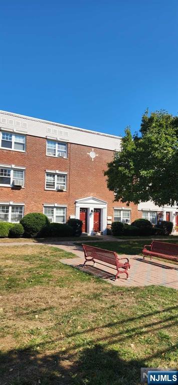 Heat and HOT water included!!!Renovated 2 room studio in Hastings Village, Rutherford. Experience comfortable living in this upgraded one-bedroom unit located in the Hastings Village community. The updated kitchen features brand-new cabinets and granite countertops, while the renovated bathroom adds a fresh, modern touch. Hardwood floors run throughout the living room and bedroom, adding warmth and style. The property offers convenient, card-operated laundry facilities. Tenants have access to a shared parking lot and can unwind on the community's common patios, complete with grills for outdoor enjoyment. Perfectly suited for NYC commuters, with easy access to public transportation and major highways. No pets allowed. Don't miss out on this great opportunity to live in a welcoming and vibrant community!
