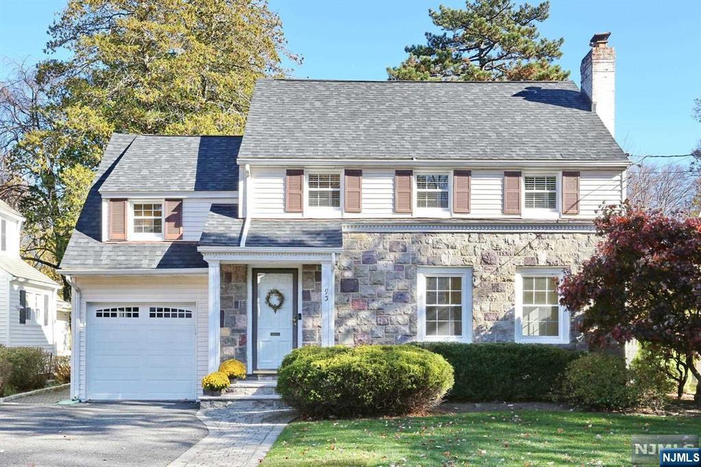 Introducing this expanded, Roughgarden colonial located in a desirable neighborhood in the coveted town of Glen Rock. Great flow plus a fantastic layout...your search is over! Starting with the welcoming entry into a spacious dining or living room with W/B fireplace. Leading to the expanded open concept kitchen with custom cabinetry and eat in area with pantry.The family room boasts gorgeous built-ins surrounding a stunning fireplace, windows and patio door to the tranquil, private yard. French doors lead to a bonus room that can be used as an office or guest room. A powder room, garage access, plus side entry with mudroom round out the main floor. The 2nd level features the gorgeous primary suite with 2 walk-in closets and stunning newly renovated primary bath. Another large bedroom that may potentially be converted into two, a third bedroom and newly finished bath complete the 2nd floor. The expanded lower level boasts 2 large rec/play/media rooms and more. Your new home awaits!