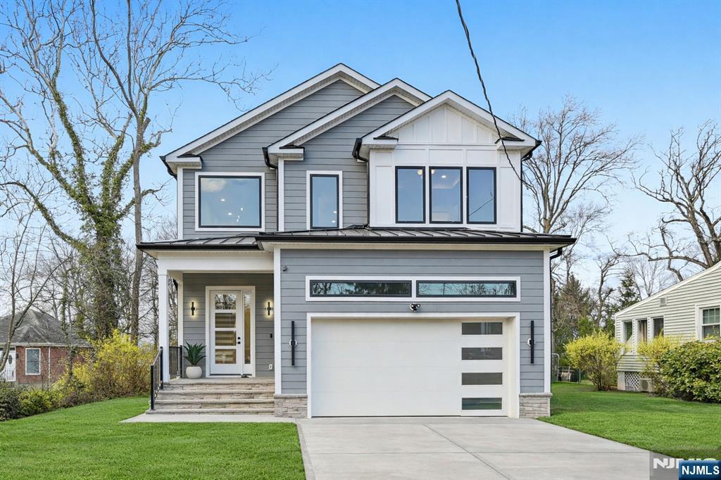 Exceptional NEW CONSTRUCTION custom colonial offering approx 4,300 sq ft across three finished levels, set on almost a third of an -acre level lot in a prime Summit location just moments from the train station for an easy NYC commute. This elegant 6-bedroom, 5 full bath home blends timeless architecture with modern luxury.A dramatic two-story foyer with rich hardwood floors and abundant natural light sets the tone, complemented by 10-ft ceilings throughout the first floor. Designed for both everyday living and entertaining, the main level features a private guest bedroom with en-suite bath and family room anchored by a stunning fireplace. Sliding doors open to a rear patio and sun-filled, level backyard. The gourmet kitchen is equipped with custom cabinetry, quartz countertops, premium stainless steel appliances, center island, and a walk in pantry.Upstairs offers four bedrooms with custom trim, including a luxurious primary suite with dual walk-in closets and a spa-like bath with soaking tub, stall shower, and double vanity. A junior en-suite, two additional bedrooms, hall bath, and laundry complete the level.The finished lower level includes a recreation room with built-in speakers, home office, bar area, and an additional en-suite bedroom ideal for guests or extended living.Additional features include a two-car garage with EV charger outlet and it comes with a 10 YEAR BUILDERS WARRANTY