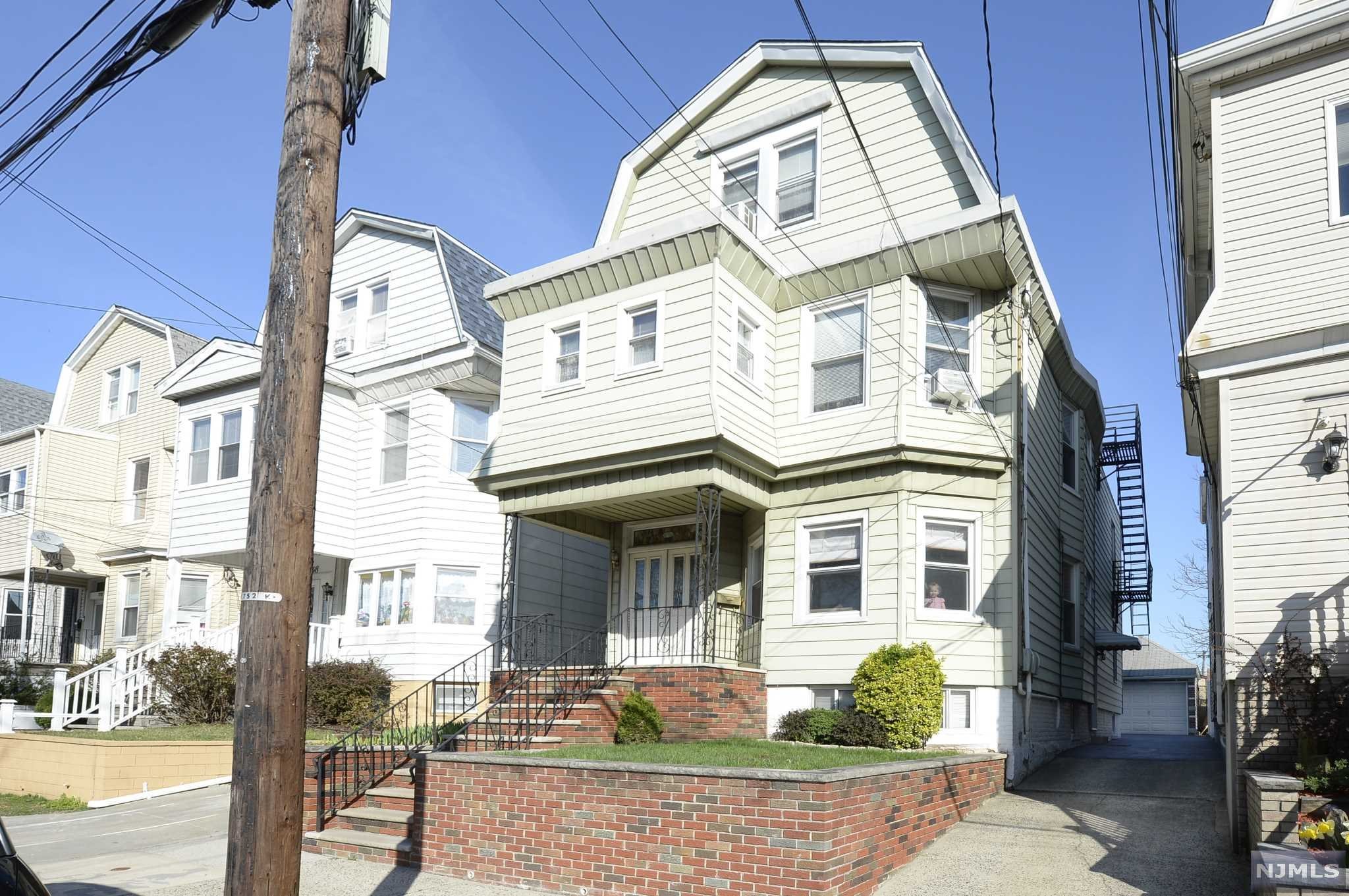 A great opportunity to own a legal three family in kearny. First floor features a living room, dining room , eat-in kitchen, two bedrooms and a full bath. Additionally, first floor has access to the partially finished basement featuring a finished area, laundry, full bath, and storage. The second floor unit features a living room, dining room, run room, eat-in kitchen, 2 bedrooms and a full bath. Third floor unit has an eat-in kitchen, bedroom and full bath. Other features include a one car detached garage, separate utilities for each unit (except water) and much more.