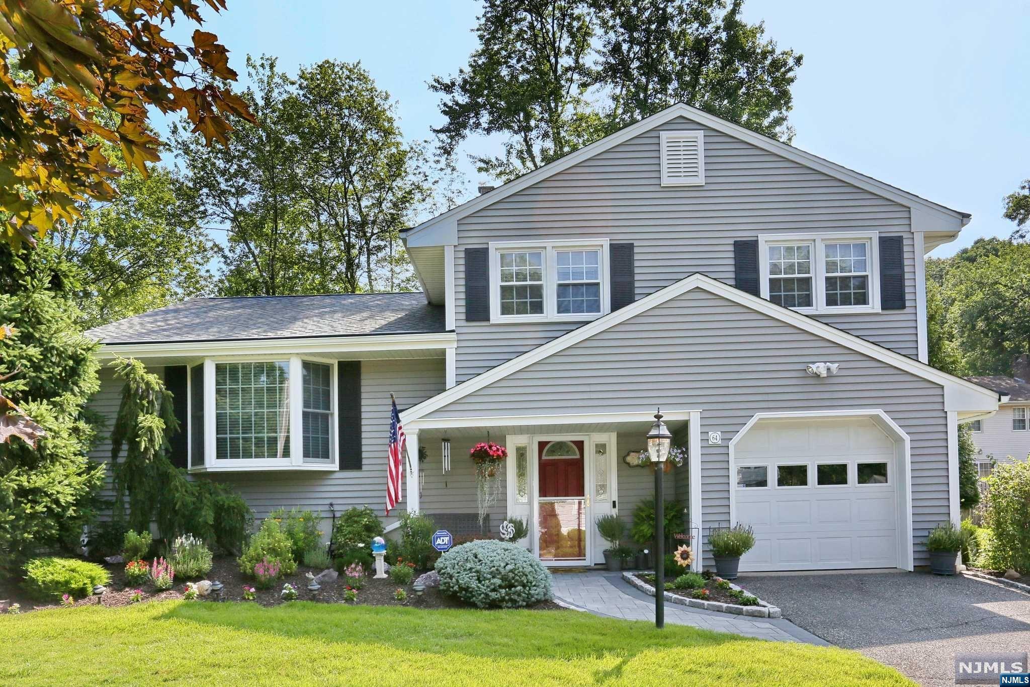 This beautifully maintained home on a quiet street in sought-after Norwood is MOVE-IN READY! Showing true pride of ownership, this home features: newly updated kitchen with hardwood floors, Quartz counters, large skylight, large eat-in area and sliding glass door to deck; large family room with fireplace, surround sound stereo system with 3 levels of speakers, sliding door to patio; all bathrooms have been recently updated; finished basement with laundry room and workbench; professionally maintained and landscaped yard, backyard includes a heated in-ground pool that has had everything recently replaced (liner, cartridge filter, salt generator), gorgeous private deck overlooking the pool with surround sound and hookup for TV, patio perfect for entertaining with gas hookup and room for large seating area; whole house generator; nest thermostats; automatic sprinkler system; security system; Dual attic and Lots of storage. This house is a MUST SEE!!!