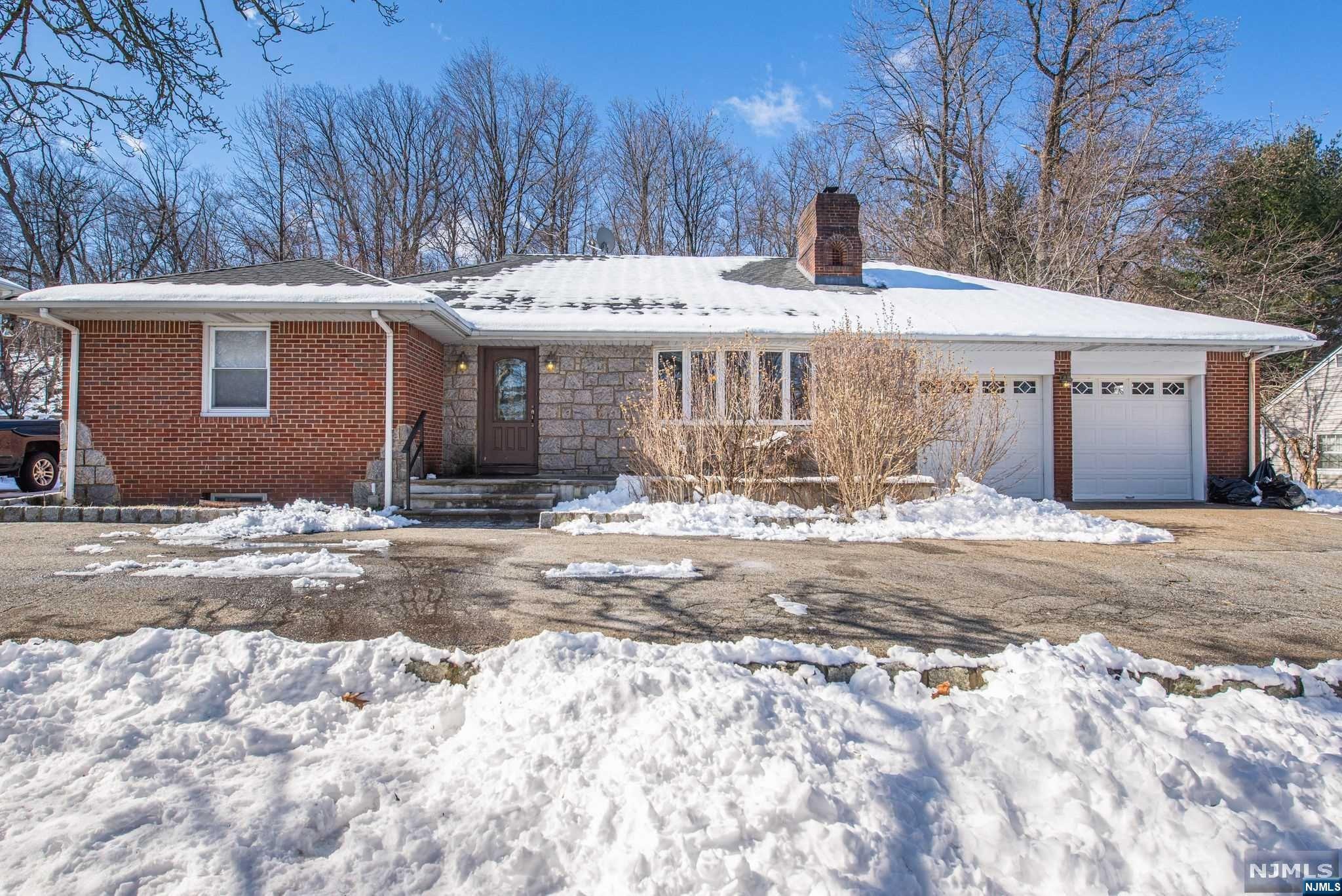 WELCOME TO THIS SPACIOUS RANCH IN WAYNE! FEATURING LARGE ENTRY FOYER, LIVING ROOM WITH WOOD BURNING FIREPLACE, SPACIOUS MASTER BEDROOM WITH DOUBLE CLOSETS, LARGE 2ND BEDROOM, KITCHEN FEATURES DOUBLE WALL OVEN, ELECTRIC COOKTOP AND DINING ROOM. HUGE FINISHED BASEMENT WITH RECROOM, LAUNDRY ROOM, OFFICE AND BONUS ROOM. ALSO INCLUDING CIRCULAR DRIVEWAY, 2 CAR GARAGE AND INGROUND AS-IS POOL. CONVENIENTLY LOCATED NEAR SCHOOLS, SHOPPING & TRANSPORTATION.
