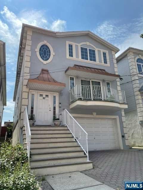 * Presented by Wendy Gamez 917-504-3347 * 3-bedroom, 2-full bath one-level apartment in a well-maintained 3-family home located in a highly desirable area with an easy NYC commute. Features include a spacious living room, formal dining room, and updated kitchen with stainless steel appliances and nice cabinetry. Two generously sized bedrooms with walk-in closets plus a large primary suite offering a renovated full bath, walk-in closet, and direct access to a private backyard. Terrace with Hudson River views. Central air and baseboard heat. On-site laundry. One car parking is included. Exclusive use of backyard. Tenant is responsible for all utilities, including sewer. NYC bus and free ferry shuttle at the door. One pet may be considered on a case-by-case basis. Credit and background check required.