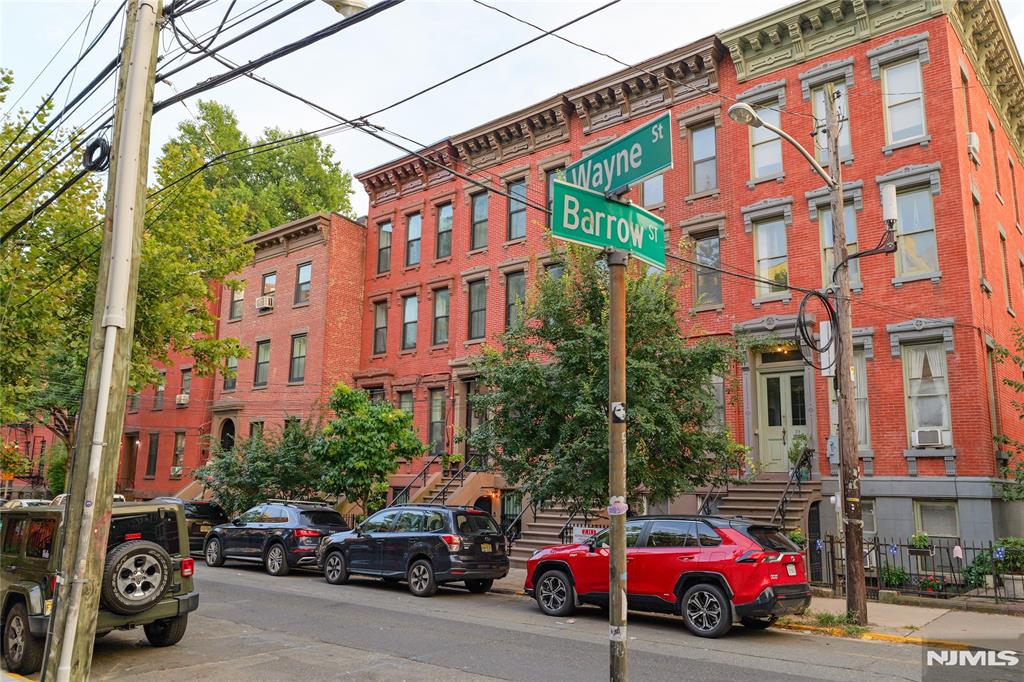 Grand garden apartment on one of Downtown JC's most coveted blocks boosting approximately 800 square feet of living space with 9 ft ceilings, an additional 800 SF of basement storage and a private 15' x 16' backyard! Fully gut renovated, never lived in luxurious bathroom with sleek timeless finishes, in unit washer & dryer, a large open kitchen / great room featuring Bosch appliances, washer / dryer in unit, ceaser stone countertops and custom cabinetry that leads to your private outdoor space brimming with possibilities. The stunning historically significant 150 year old brownstone is located just two blocks from the train to NYC, nightlife, dining and shopping on Newark Ave and steps from Van Vorst Park. Everything you could possibly want in the heart of vibrant downtown Jersey City. Available for immediate occupancy. Strong credit, income and interview required.
