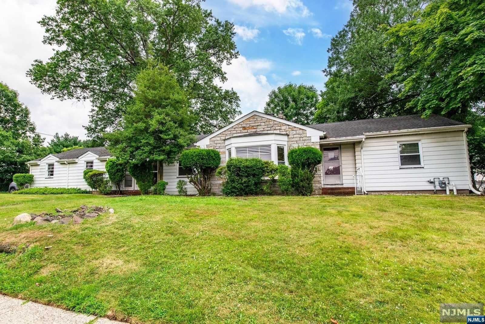 LOCATION! LOCATION! LOCATION! Perfect home for commuters to NYC! Ranch style home within walking distance to grade schools and high school. Walking distance to NJ Transit bus and train. Home has geat potential!! Fenced in yard. Full, unfinished basement with French drains. Make the basement your own! Bring in your Buyers!! Home is being sold in "AS-IS" condition.
