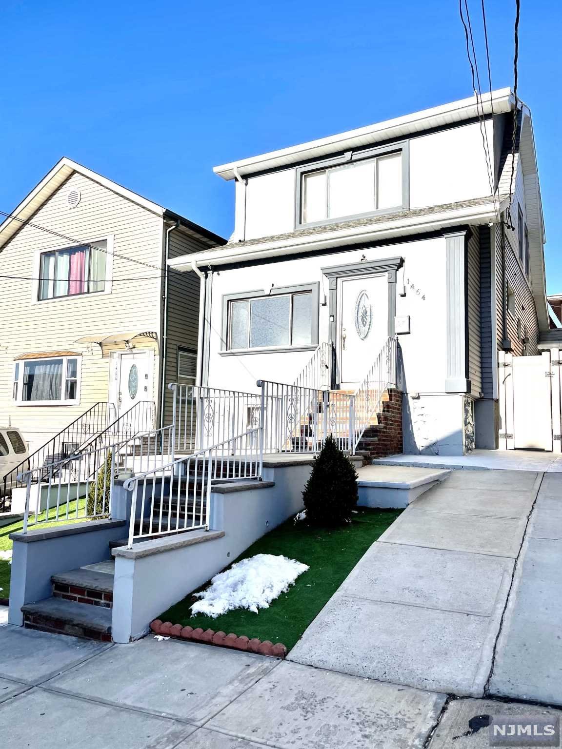 Wonderful single family home in prime North Bergen location with bonus in-law suite in the back plus a full finished walk out basement, ideal for large or extended family! This property features on the 1st floor a large living room, separate formal dining room, renovated kitchen with granite counter tops and beautiful cabinetry, a small side room ideal for an office, reading room or exercise room, a full bathroom and laundry area. The 2nd floor offers 3 bedrooms and a full bathroom, spacious attic ideal for storage. Close to all NYC transportation, easy access to major highways, just 10 minutes away from new American Dream Mall and indoor waterpark and other amusement parks, amazing local shopping and dining options, schools, parks and near beautiful outdoor town pool, This property is move in ready and will not last.