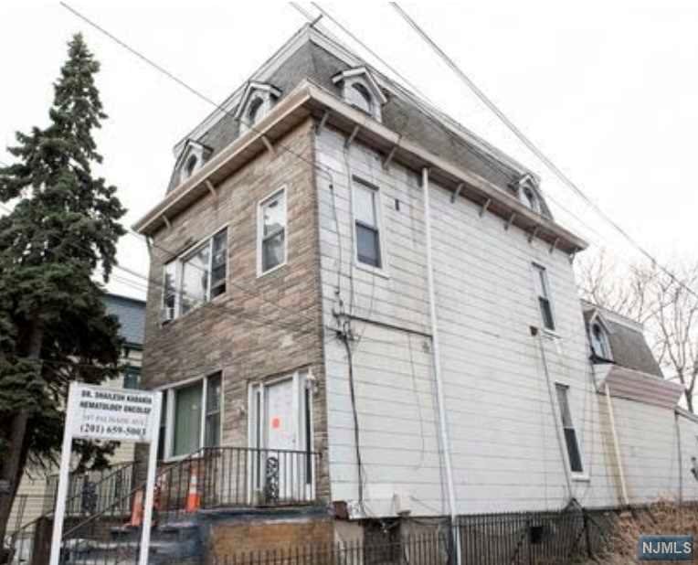 Great Rehab or Development opportunity for developers in the booming Jersey City Heights. This is an oversized double lot 52x120 with tons of potential. Build condos or 2 family homes in the perfect location with NYC views and NYC bus stop across the street. Easy access to major highways. Home being "sold as is". Agent related to owner