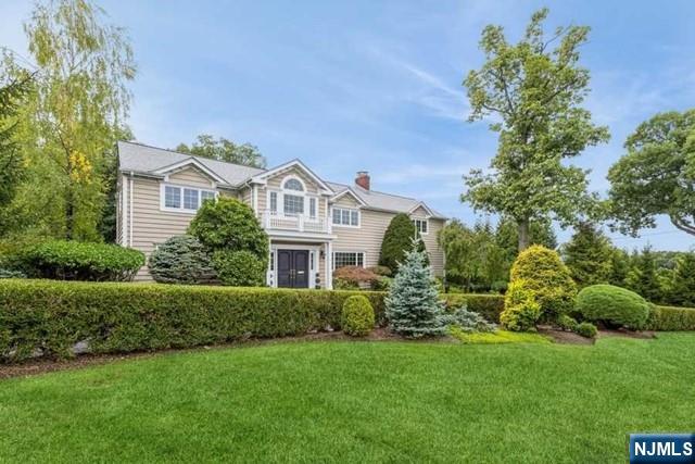Stunning 5-bedroom & 5 1/2-bathroom Colonial on the East Hill of Tenafly offers gorgeous details throughout, such as paneled walls & radiant heat floors, exquisite library, living room ideal for entertaining w/gas fireplace, handsome banquet size dining area & more. Enjoy sunroom & gourmet kitchen, truly fit for a chef w/top-of-the-line appliances & breakfast area. Luxury extends to the second floor as primary suite offers high ceilings, dream-worthy walk-in closets, & true spa like bathroom w/whirlpool tub, skylights & more. All additional bedrooms & bathrooms share equally wonderful details. Enjoy extra special perks like home theater, wet bar, wine cellar & gym. Outdoor area is your own private oasis w/pool, patio, kitchen & tennis/basketball court. An absolute must see that is truly special. Landscaping, snow removal, and pool maintenance are the responsibility of the tenant.