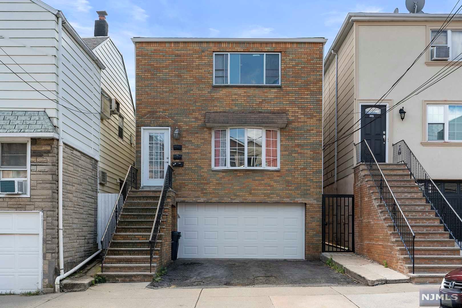 FANTASTIC OPPORTUNITY IN A SOUGHT AFTER LOCATION! PERFECT FOR ALL COMMUTERS, END USERS AND/OR INVESTORS! A WELL-MAINTAINED TWO FAMILY IN THE HEART OF GUTTENBERG. The home consists of 2 large apartments with a newly renovated finished basement. Consisting of 8 bedrooms and 3 Full baths. Unit 1 features 3 brs and 1 full bath, unit 2 features 3 br and 1 den/office and 1 full bath with a large open concept common living space with a large living and dining area, a fully equipped kitchen with SS appliances. With large windows that provide an abundance of natural light. Additional features:2 garage w/new garage door, Refinished hardwood floors, newly updated bathrooms, 1 yr old roof, water boiler, new bay window on 1st fl and new windows in basement. New iron side door to backyard. New electric panel for 1st unit, New stoves and dishwashers. Also just a few blocks away from North Bergen's Braddock Park(167 acres) which is one of the largest and most beautiful of Hudson County's parks.