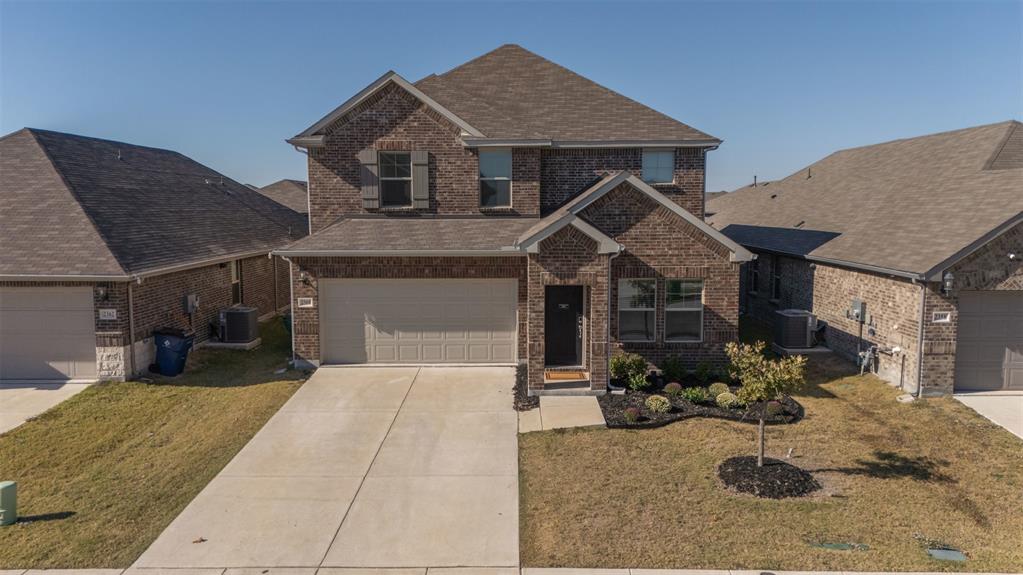 WOW! New price! So much space! Discover the perfect blend of space, comfort, and flexibility! This beautifully designed 4 bedroom, 2.5 bath home has room for everyone — plus a layout that adapts to your lifestyle. The primary suite on the main level offers a peaceful retreat with a private bath and a large walk-in closet. A bonus room with a closet downstairs can easily serve as a 5th bedroom, formal dining, home office, or playroom — the choice is yours! The open-concept living area and kitchen create the perfect gathering space for family and friends, featuring plenty of storage, counter space, and natural light. Upstairs, you'll find 3 additional bedrooms, a full bathroom, a spacious game room and an additional bonus room providing endless options for work, play, or relaxation. Enjoy evenings in your private backyard or take advantage of nearby schools, shopping, dining, and easy highway access. This home truly has it all — space, versatility, and a welcoming Forney location you’ll love calling home!