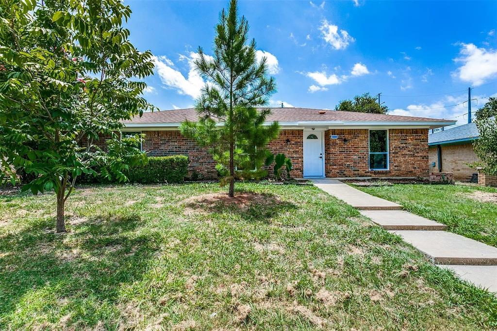 Completely remodeled 4-bedroom, 2-bathroom home in the desirable Lewisville Valley neighborhood!  This stunning residence offers a perfect blend of modern elegance and comfortable living. The heart of the home is the beautifully renovated kitchen, featuring striking navy blue cabinetry, sleek quartz countertops, and a unique, eye-catching backsplash. The spacious living area is anchored by a gorgeous marbled fireplace, creating a warm and inviting atmosphere. Seamlessly transition from the living space to the covered patio, ideal for al fresco dining and relaxation.
Escape to the luxurious master suite, complete with stylish designer wallpaper, a modern barn door, and a spa-like bathroom. Indulge in the lavish bathroom featuring a rainfall showerhead plus an additional secondary showerhead for the ultimate shower experience. This home also boasts three additional well-appointed bedrooms and a second full bathroom.
Enjoy a wealth of desirable features, including a roomy two-car garage, a conveniently located laundry room off the dining area, contemporary luxury vinyl plank flooring throughout.  Located in the highly sought-after Lewisville Valley neighborhood, this home is just moments away from Degan Elementary, Montessori schools, Tom Thumb, and the scenic shores of Lewisville Lake.  Don't miss the opportunity to own this beautifully remodeled home that perfectly combines upscale living with everyday convenience! The currant lease expiers end of May 2026