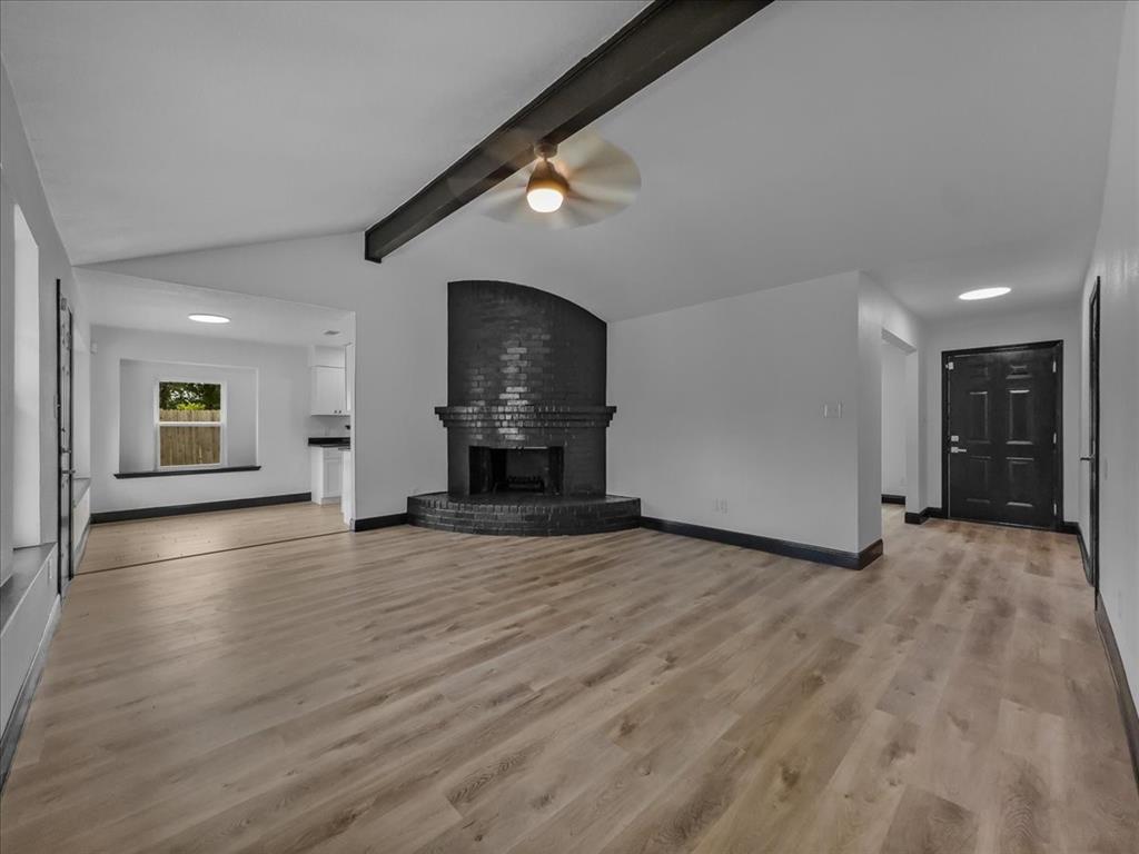 Tucked away on a quiet cul-de-sac in the highly desirable Candleridge community, this beautifully renovated home sits on just over a quarter acre and backs to a peaceful greenbelt, giving you one of the most private and usable backyards around. Whether you've dreamed of adding a pool, creating an outdoor oasis, starting a garden, or all three, this yard has the space to make it happen.

Inside, you'll love the bright, updated feel with new LVP and Tile flooring throughout, quartz countertops, matte black finishes, Luxurious walk in showers, 2 car garage with fresh epoxy floors, and all-new windows that fill the home with natural light. The floor plan offers two living and two dining areas, including a cozy family room anchored by a stunning floor-to-ceiling rounded brick wood-burning fireplace. Bay window seats in the kitchen dining area add even more charm.

The major updates are already done for you with a brand-new roof and HVAC system, plus a newly rebuilt storage shed on a concrete slab.

Candleridge is loved for its mature trees, scenic walking trails, peaceful ponds, playground and nature parks walking distance from the property. Candleridge's convenient location just minutes from shopping, dining, and Chisholm Trail Parkway. It's easy to see why Fort Worth Magazine recognized it as one of the city's most charming neighborhoods.

Homes with this level of updates, a lot this size, and a location like this don't come along often. Come see why this one stands out.