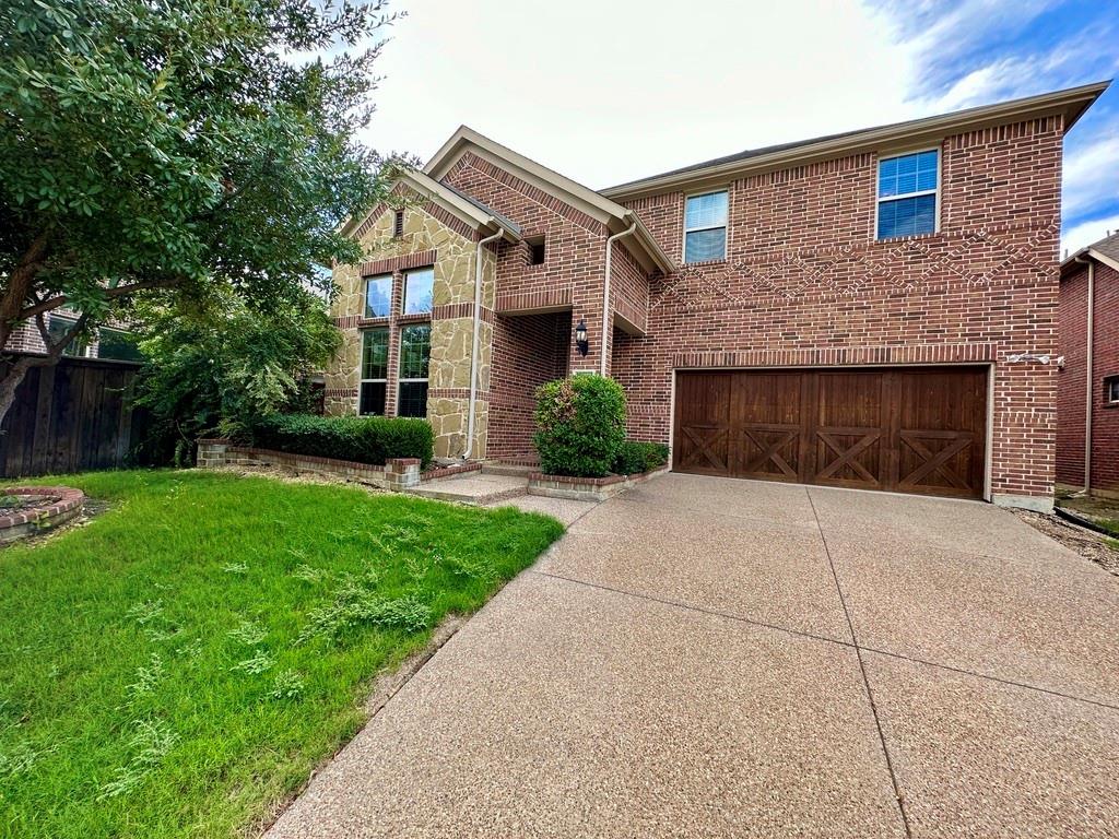 This is a beautiful home located in a great neighborhood in Carrollton! New construction with loads of upgrades- hardwood floors throughout downstairs, high-end appliances, full guest bathroom downstairs, master bathroom downstairs, designer tile and finishes in all areas, electric one button fireplace, wired media room upstairs and large living area. Fenced backyard with a covered porch and a two-car attached garage. 18-month lease ONLY. This is the perfect home! Don't miss out on this great find, APPLY TODAY!