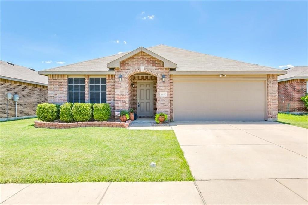 Discover the perfect combination of comfort, convenience, and peaceful surroundings in this well-maintained 5-bedroom, 2-bath home. Ideally located with easy access to major highways, schools, shopping, and dining, this property offers a desirable setting with no immediate rear neighbors, as it backs to an open field that is expected to remain undeveloped, providing added privacy and scenic views. Inside, you'll find an inviting open layout featuring recessed lighting, rounded corners, a stained concrete kitchen floor, and durable laminate flooring throughout the living areas, dining room, hallways, and all bedrooms for easy maintenance. Additional features include energy-efficient solar screens, a finished garage, generous storage space, and a spacious backyard perfect for relaxing or entertaining. This move-in-ready home offers exceptional value in a convenient Fort Worth location.